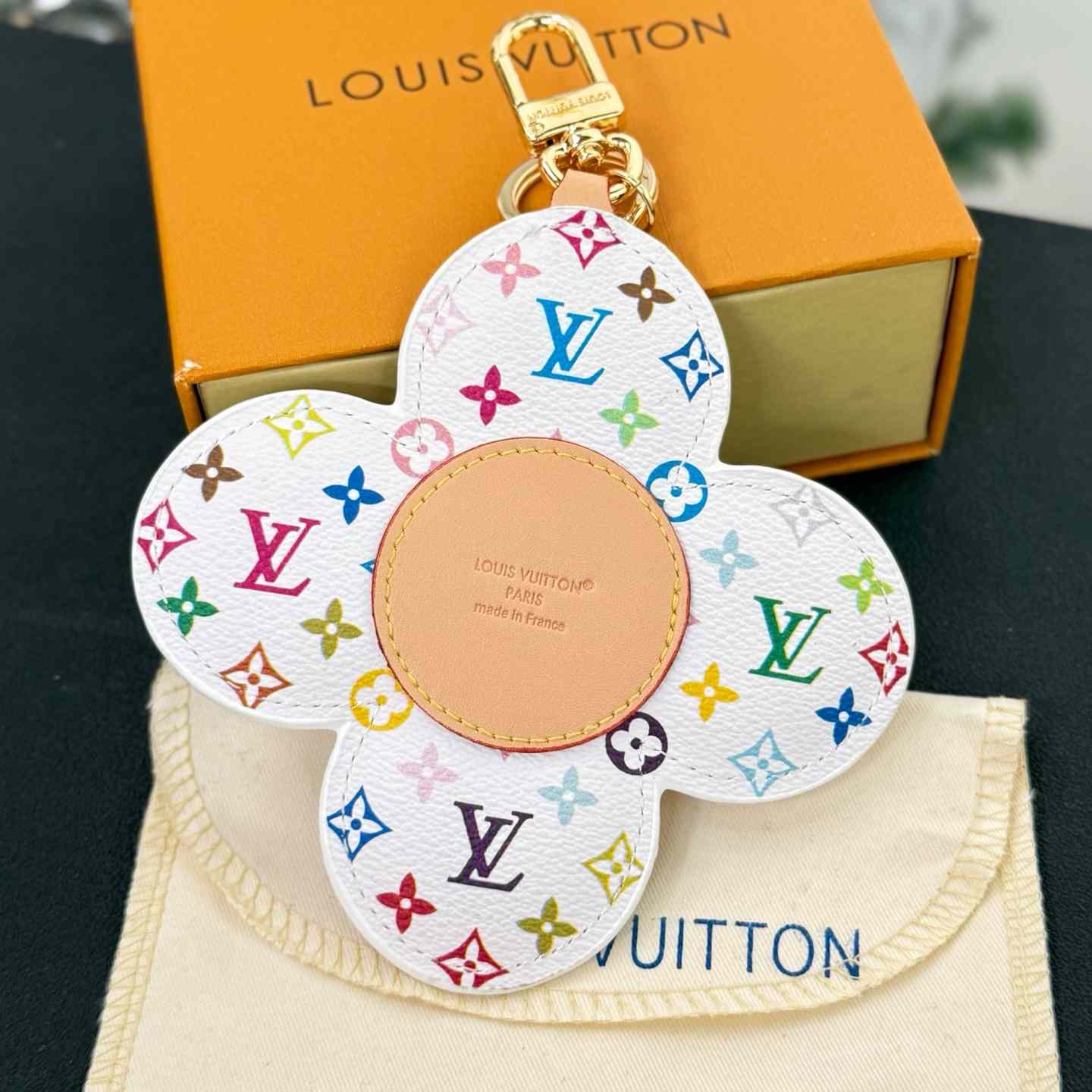 Louis Vuitton LV x TM Vivienne Head Bag Charm   M03728 - FashionPlug