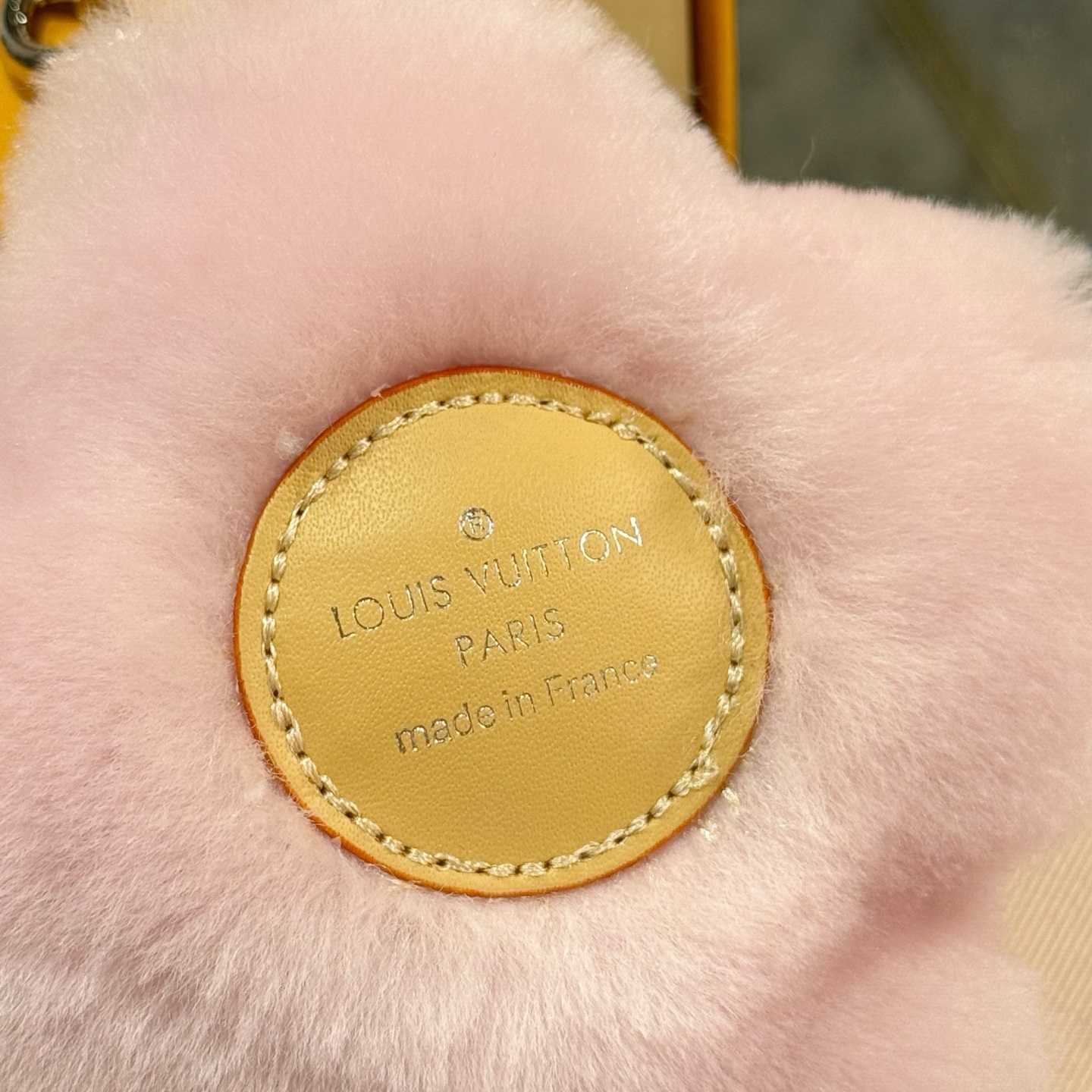 Louis Vuitton Vivienne Shearling Bag Charm   - FashionPlug