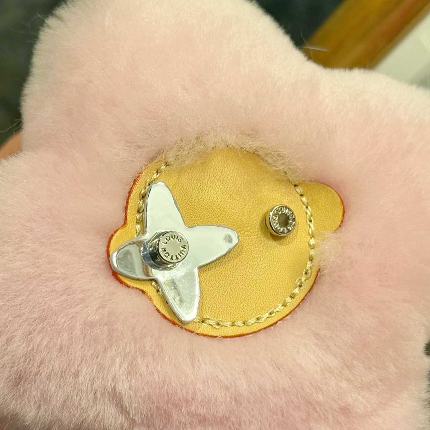 Louis Vuitton Vivienne Shearling Bag Charm   - FashionPlug