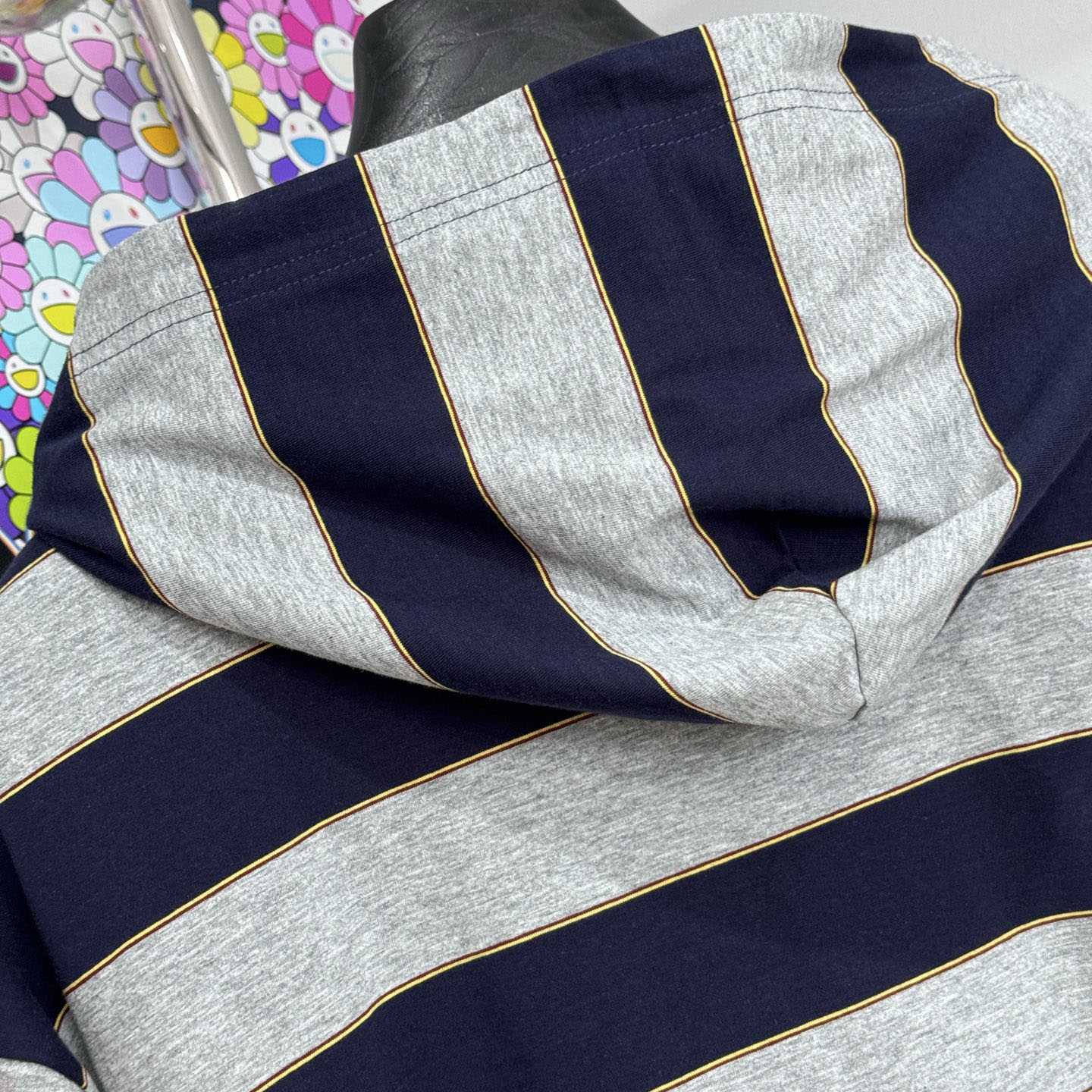 Miu Miu Striped Jersey hHodie - FashionPlug