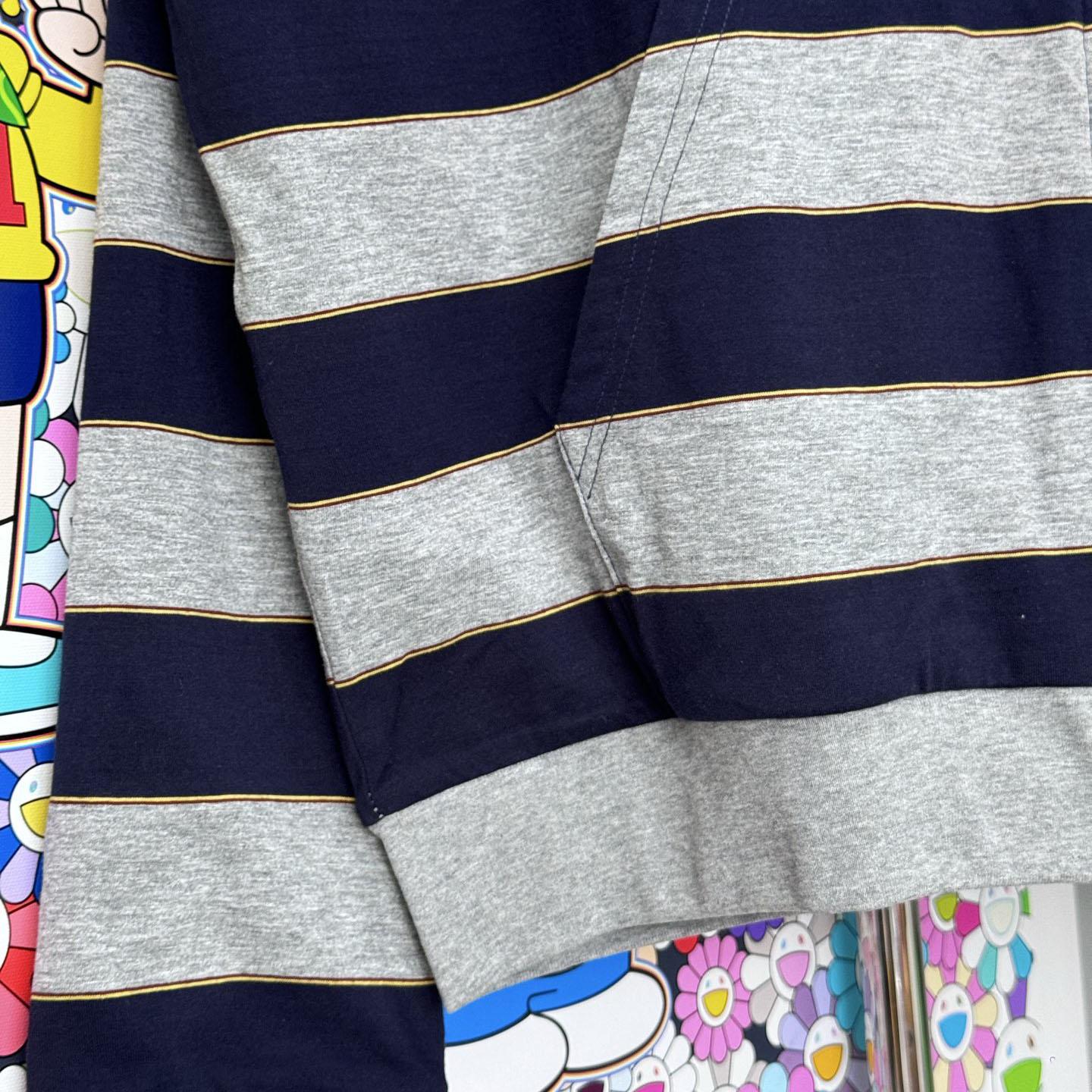 Miu Miu Striped Jersey hHodie - FashionPlug