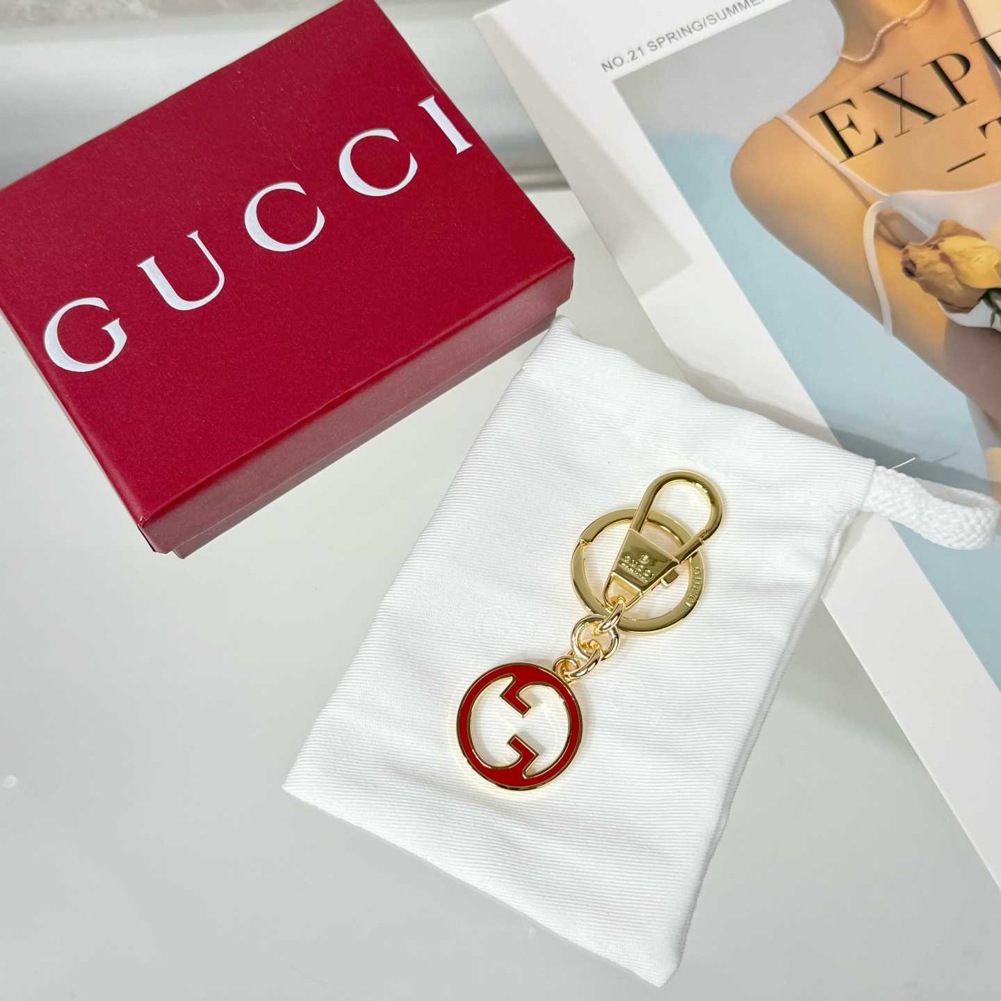 Gucci Blondie Keychain - FashionPlug