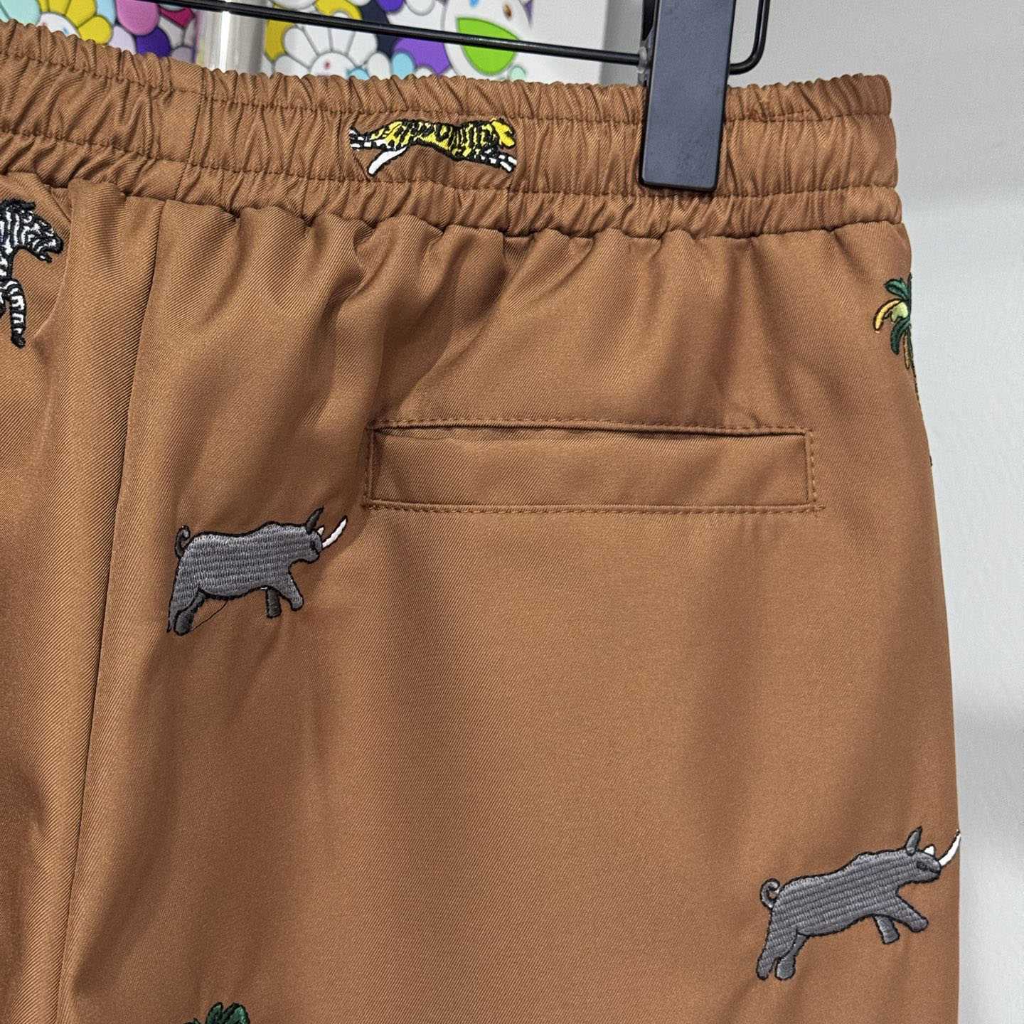 Louis Vuitton LV x The Darjeeling Limited Fil Coupe Drawstring Pants   1AJUMF - FashionPlug