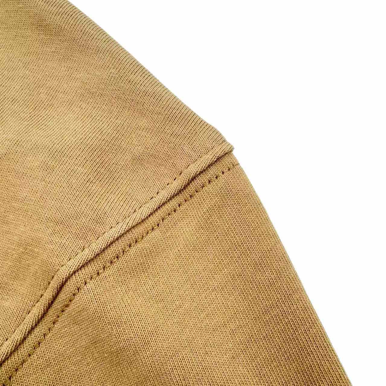 AMI Paris Beige Cotton Ami De Coeur T-shirt - FashionPlug