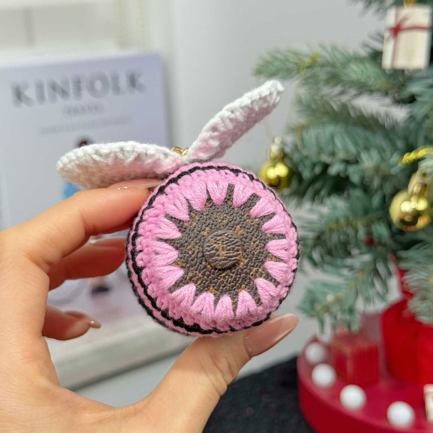 Louis Vuitton Bee LV Crochet Bag Charm   M02585 - FashionPlug