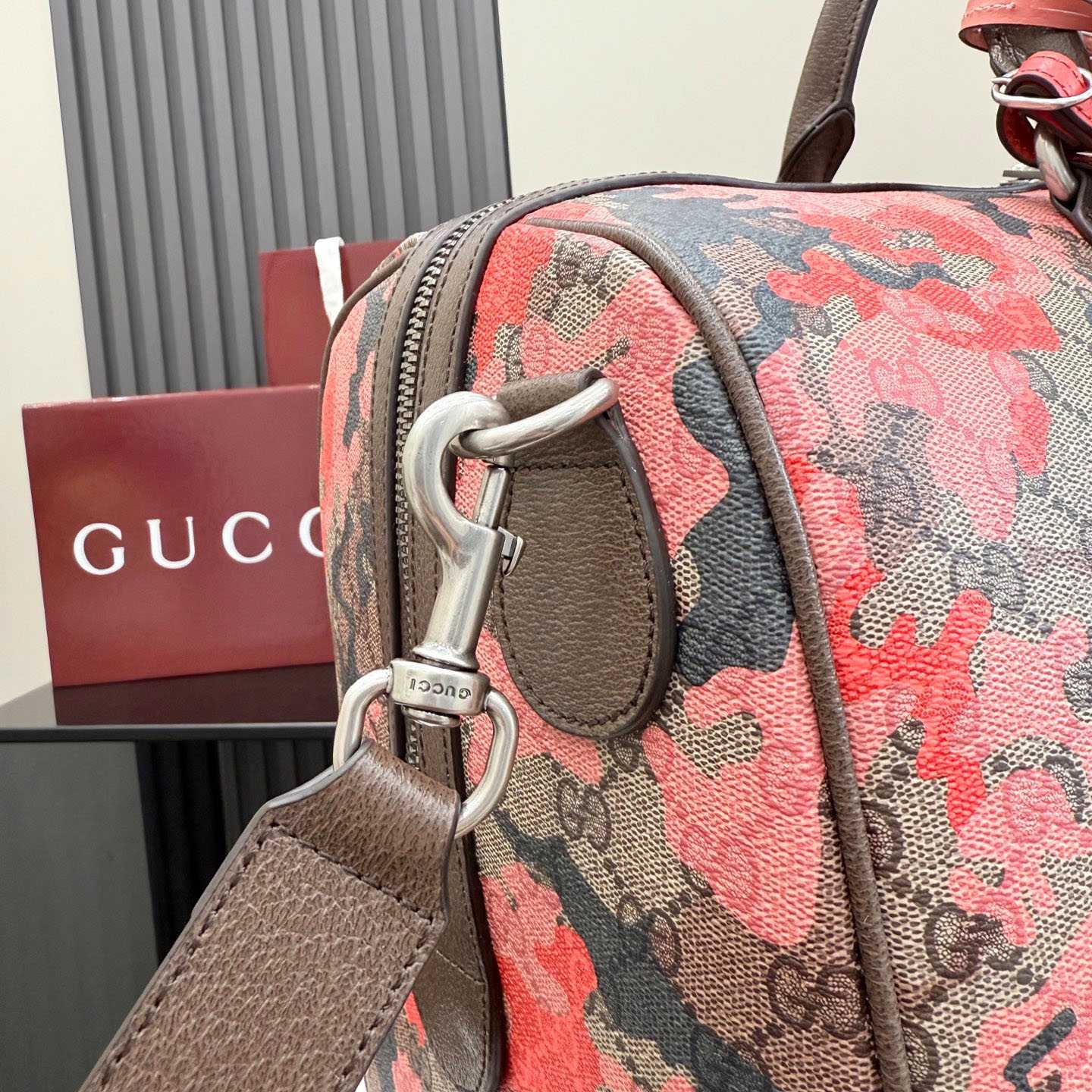 Gucci GG Medium Duffle Bag 834460 - FashionPlug