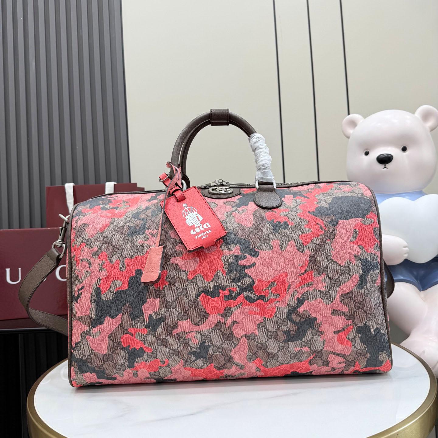 Gucci GG Medium Duffle Bag 834460 - FashionPlug