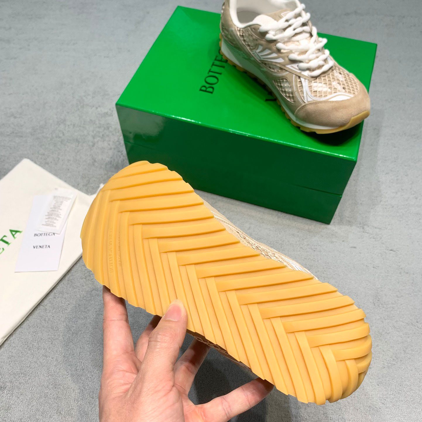 Bottega Veneta Orbit Sneaker - FashionPlug