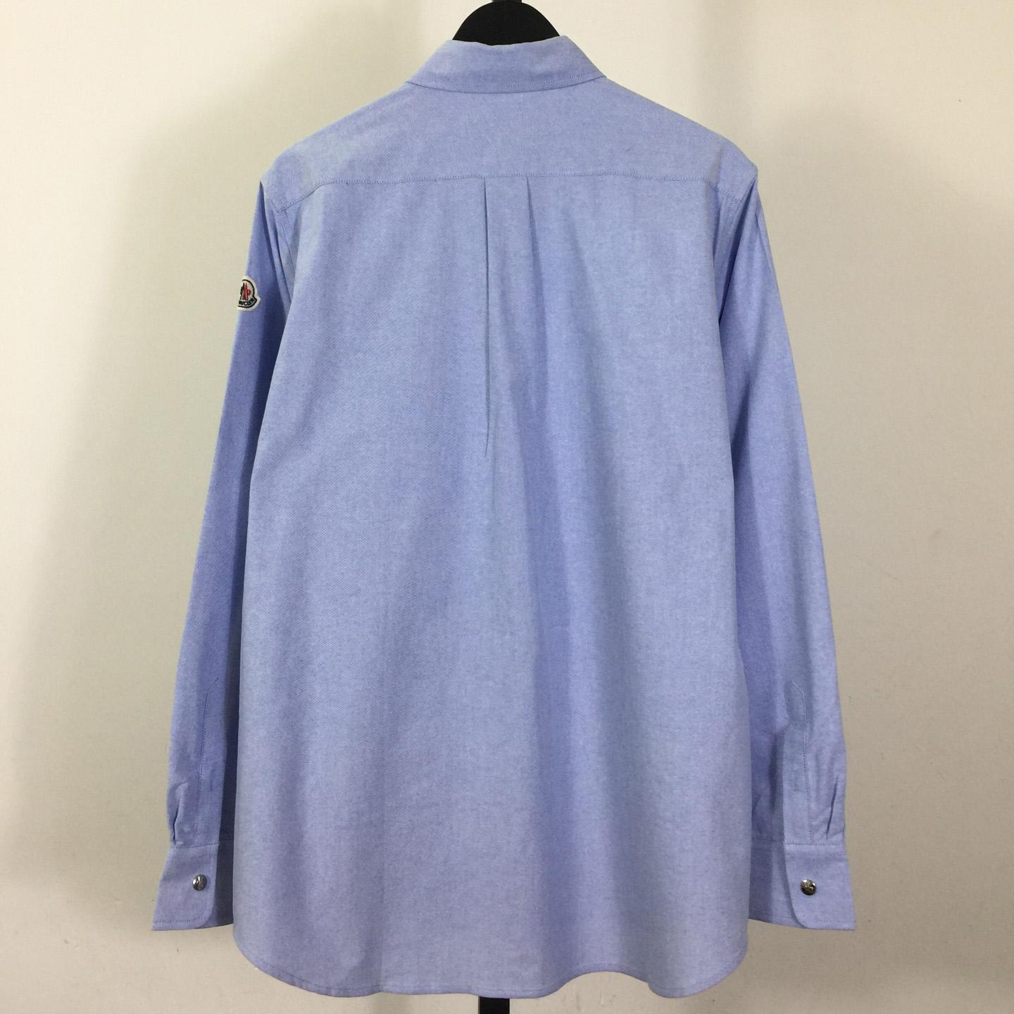 Moncler Logo-embroidered Shirt - FashionPlug