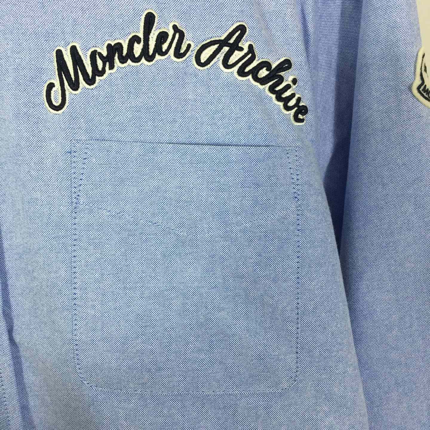 Moncler Logo-embroidered Shirt - FashionPlug