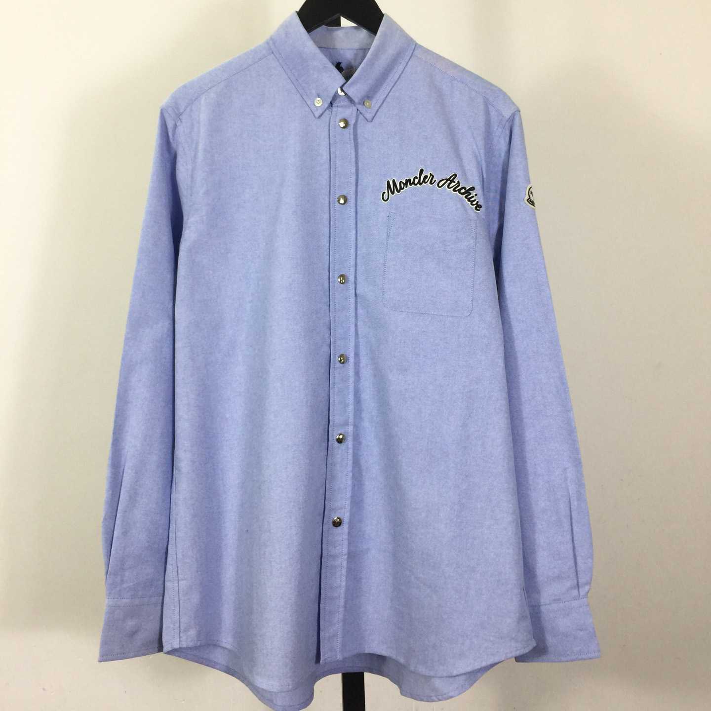 Moncler Logo-embroidered Shirt - FashionPlug