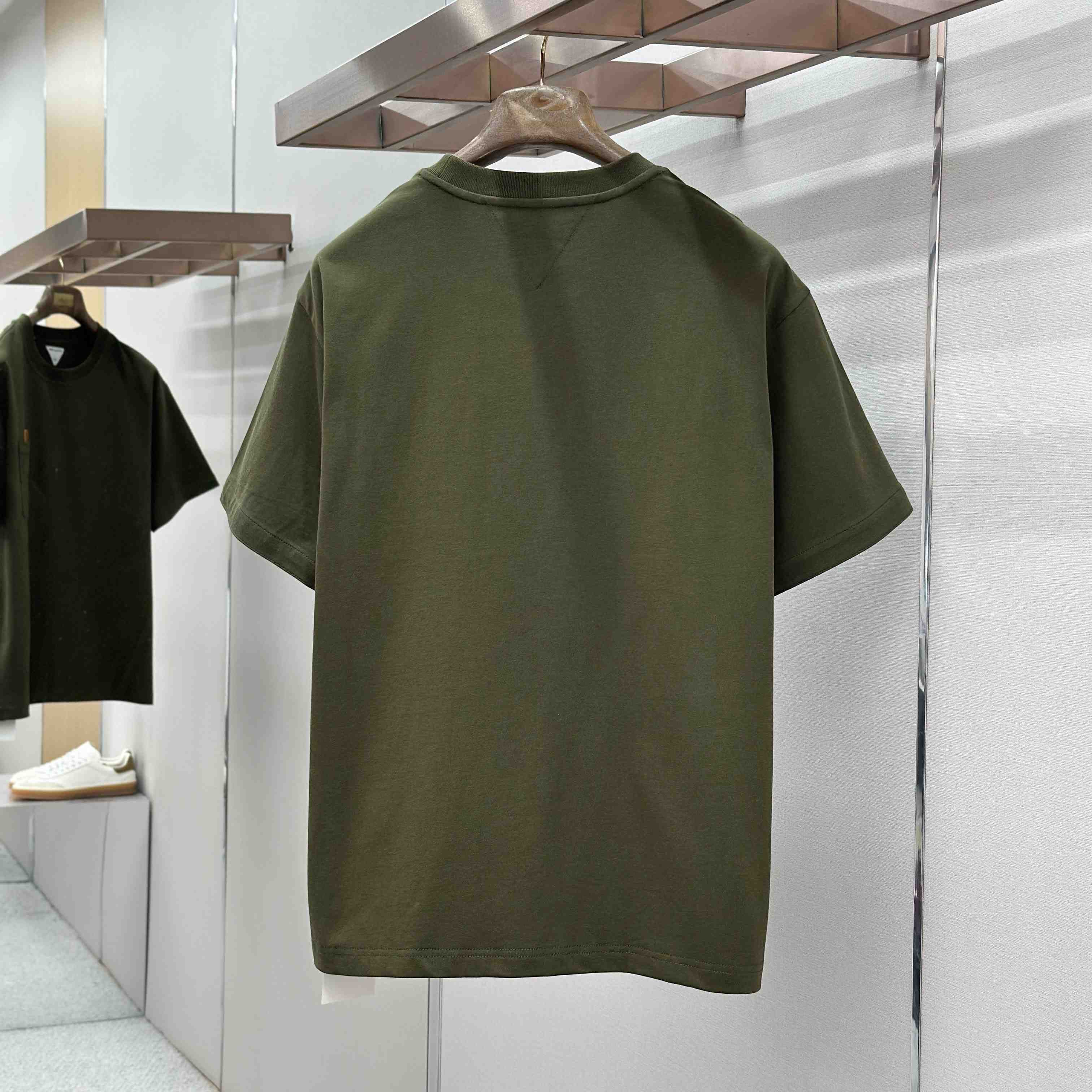 Bottega Veneta Pima Cotton Jersey T-Shirt - FashionPlug