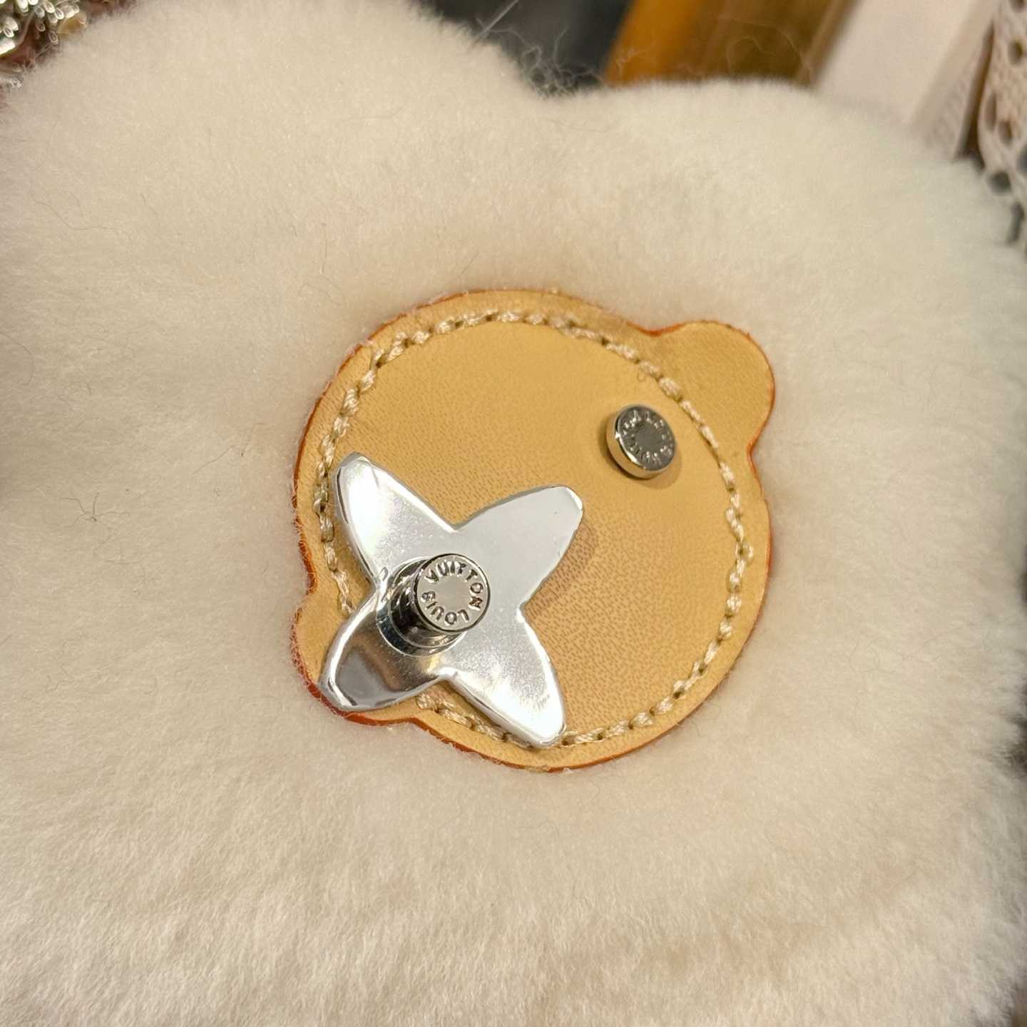 Louis Vuitton Vivienne Shearling Bag Charm  M03455 - FashionPlug