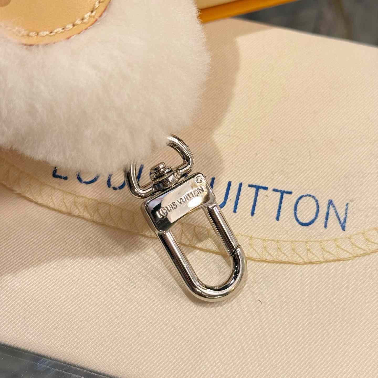 Louis Vuitton Vivienne Shearling Bag Charm  M03455 - FashionPlug
