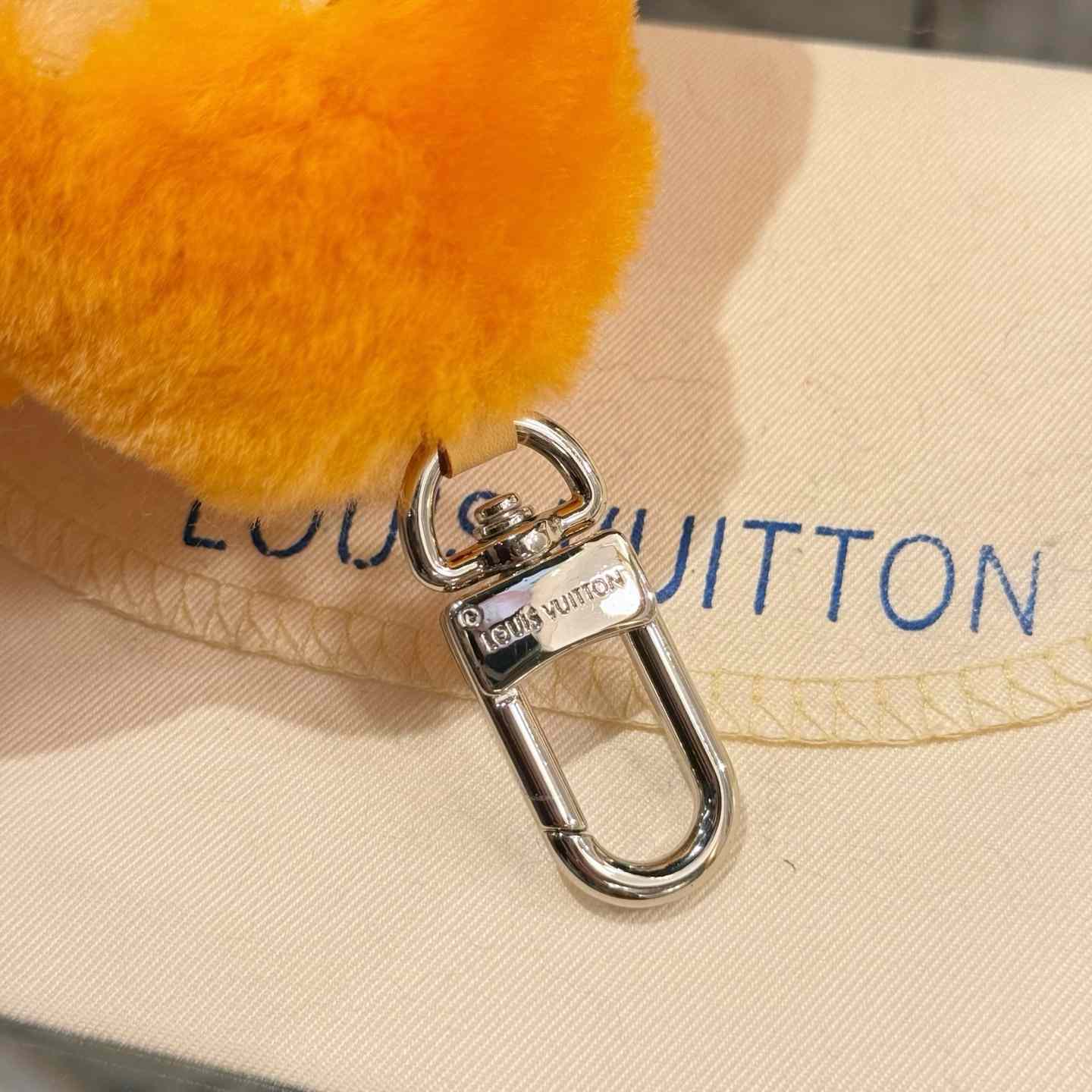 Louis Vuitton Vivienne Shearling Bag Charm   - FashionPlug