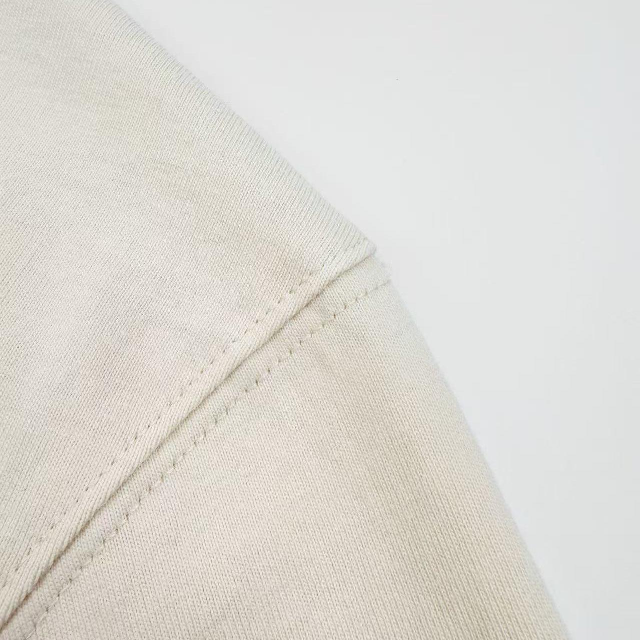 AMI Paris White Cotton Ami De Coeur T-shirt - FashionPlug