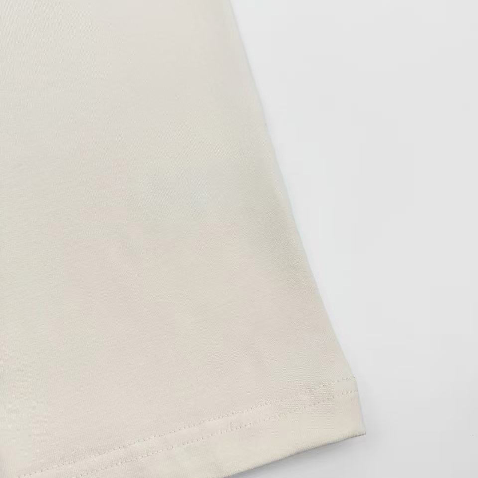 AMI Paris White Cotton Ami De Coeur T-shirt - FashionPlug