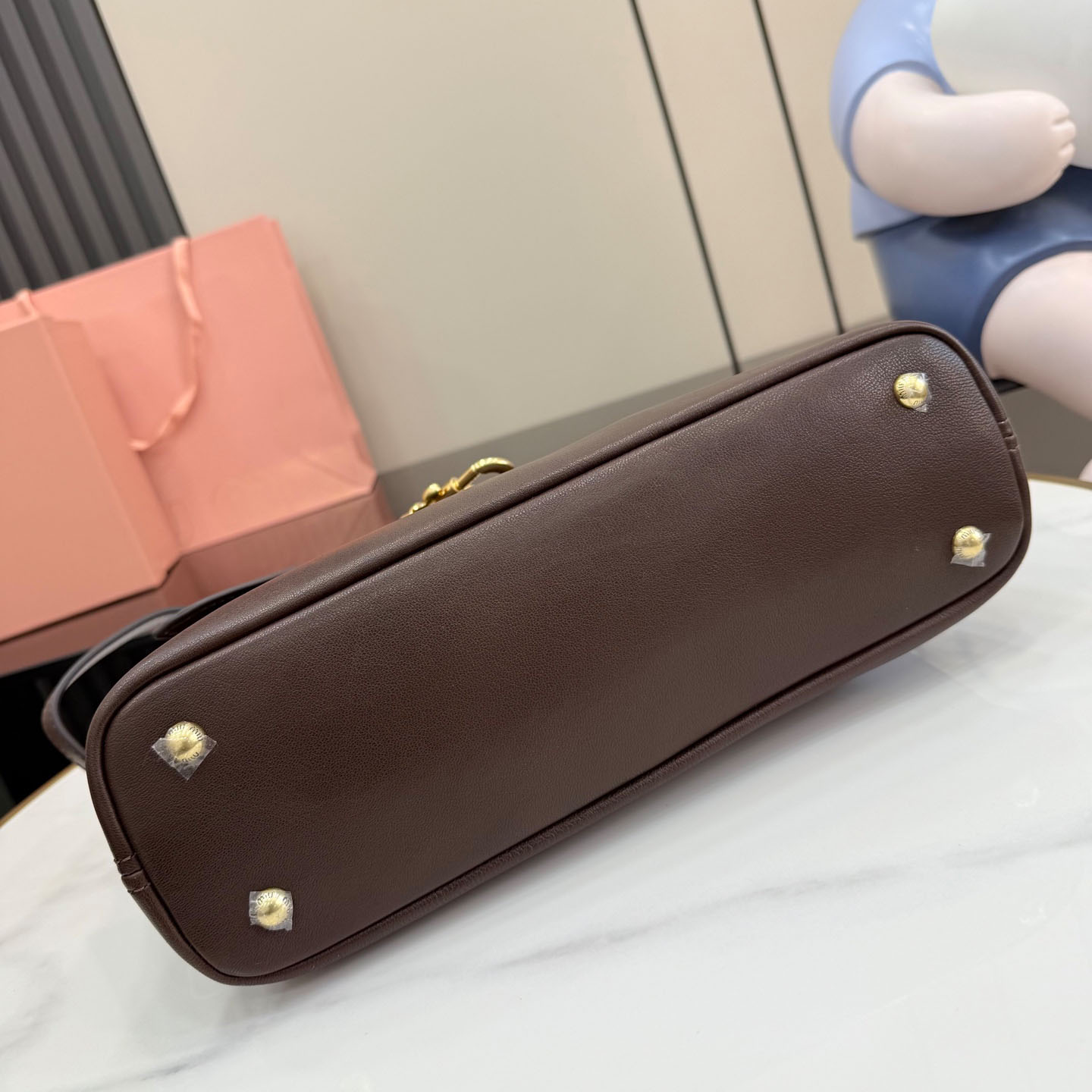 Miu Miu Aventure Nappa Leather Bag 5BA292 - FashionPlug