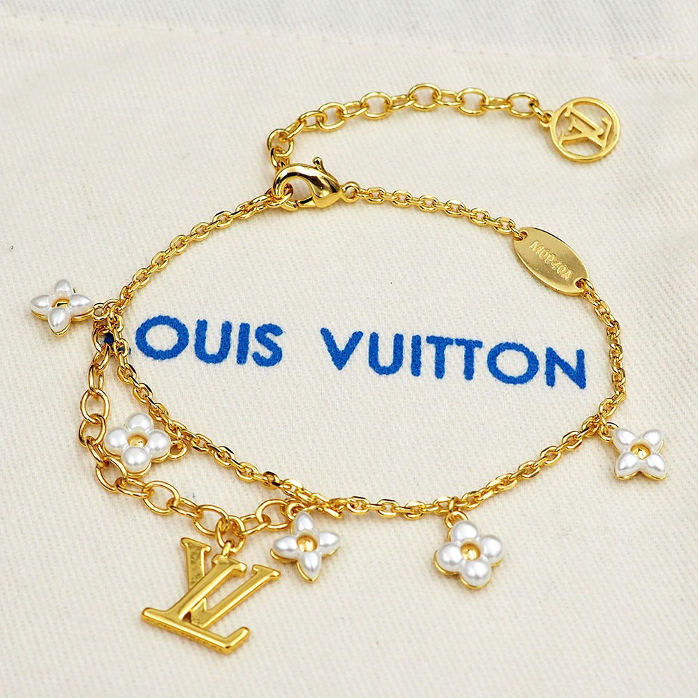 Louis Vuitton LV Floragram Bracelet  M0940A - FashionPlug