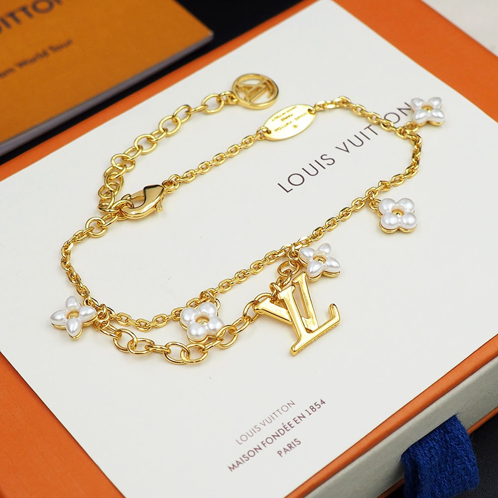 Louis Vuitton LV Floragram Bracelet  M0940A - FashionPlug