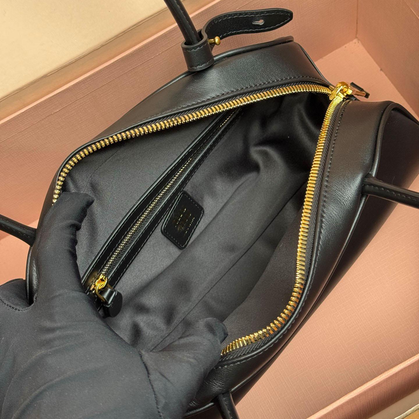 Miu Miu Beau Leather Bag - FashionPlug