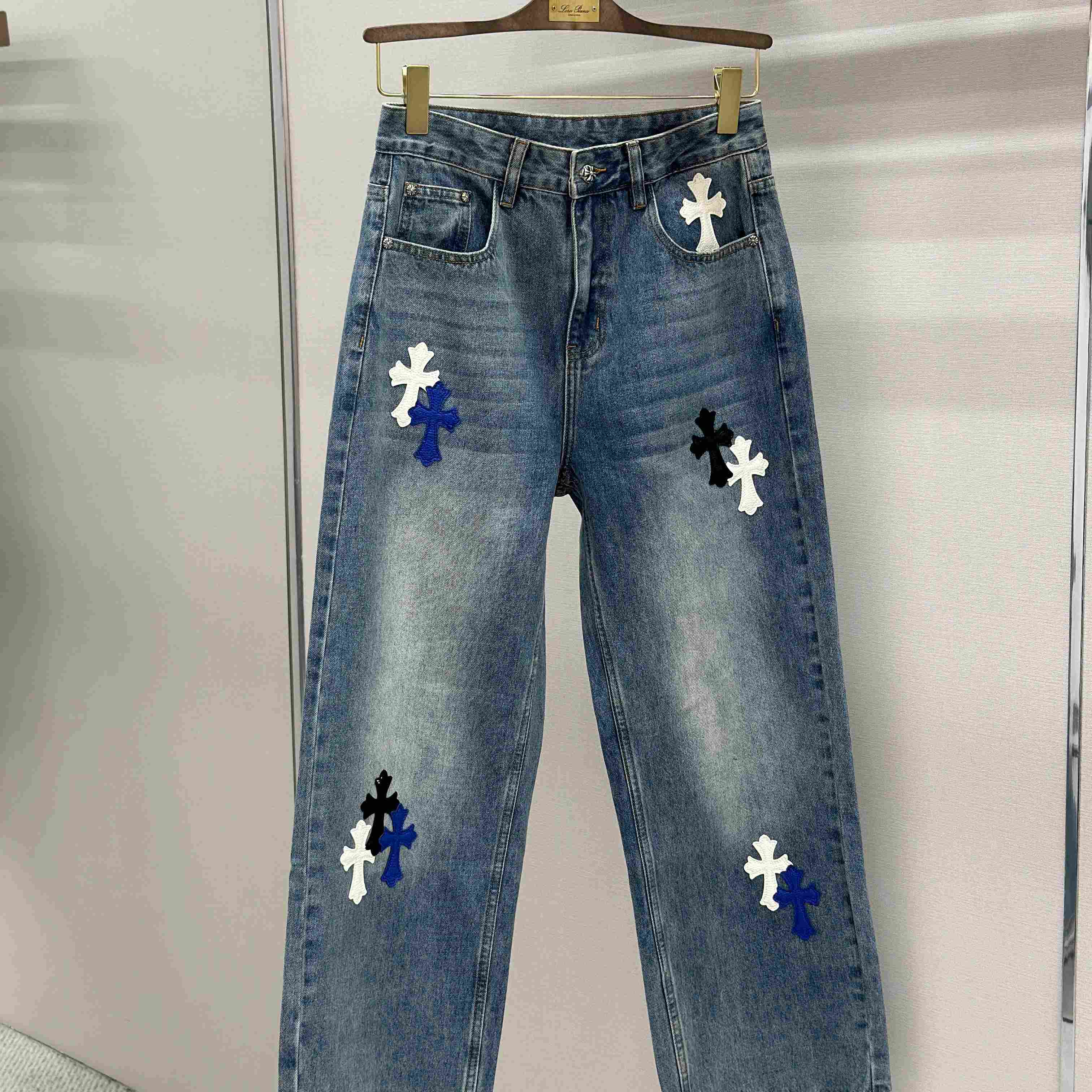 Chrome Hearts Jeans - FashionPlug