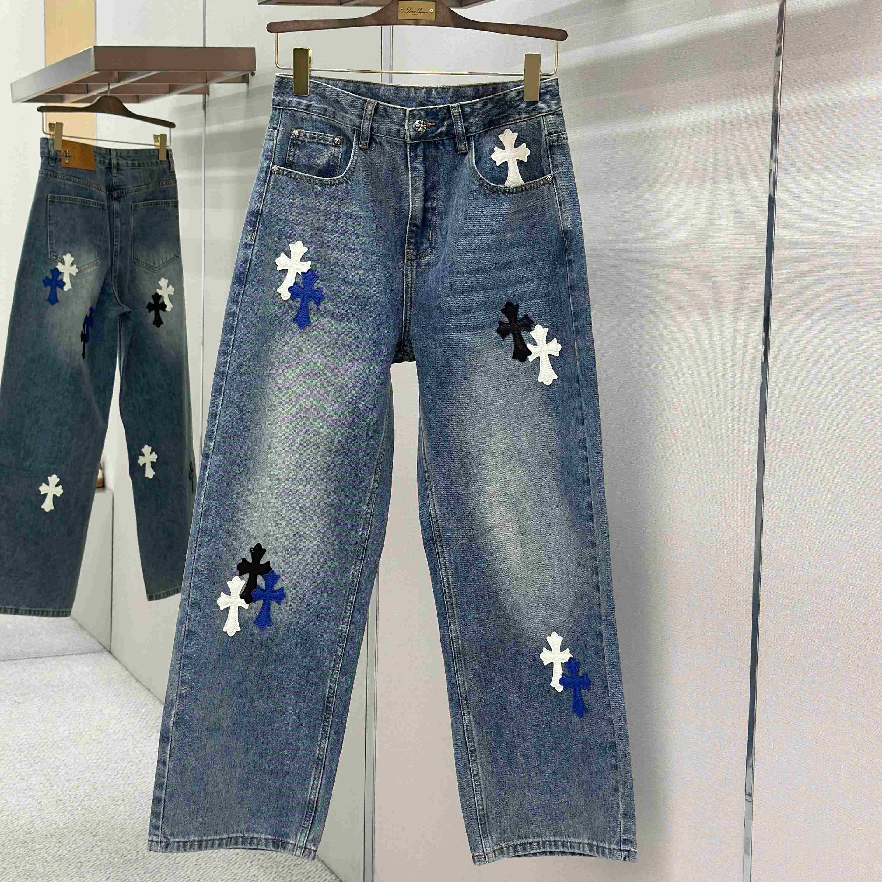 Chrome Hearts Jeans - FashionPlug