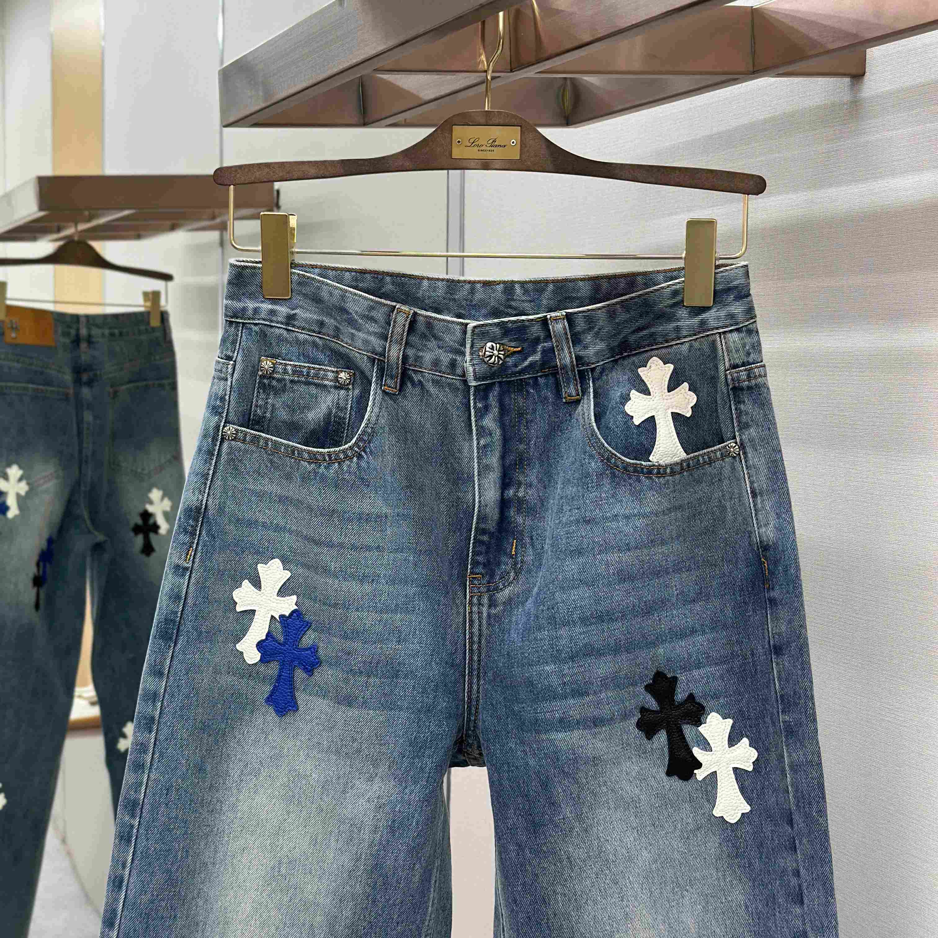 Chrome Hearts Jeans - FashionPlug