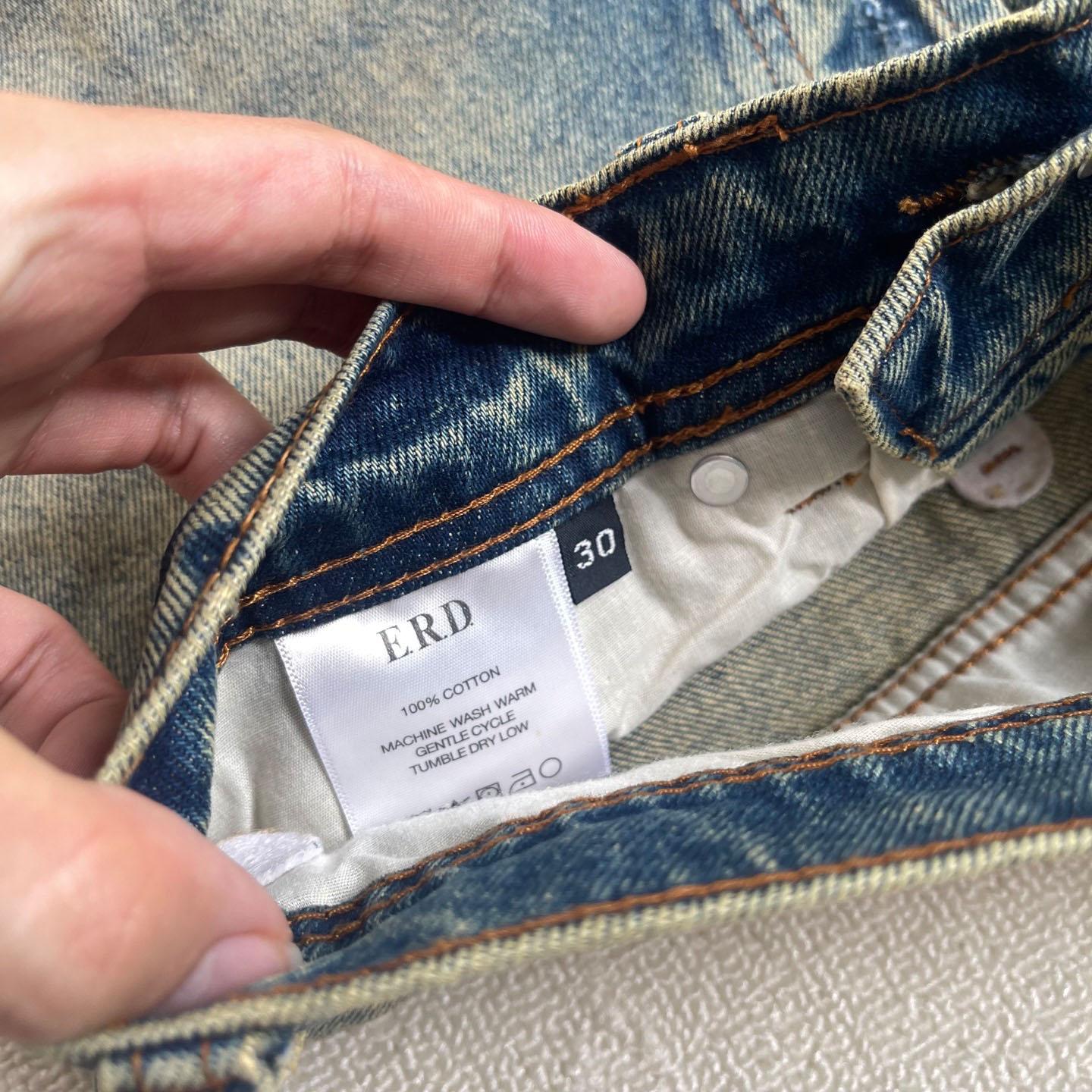 Enfants Riches Déprimés Corpse Pose Jeans 'Yellow Tint' - FashionPlug