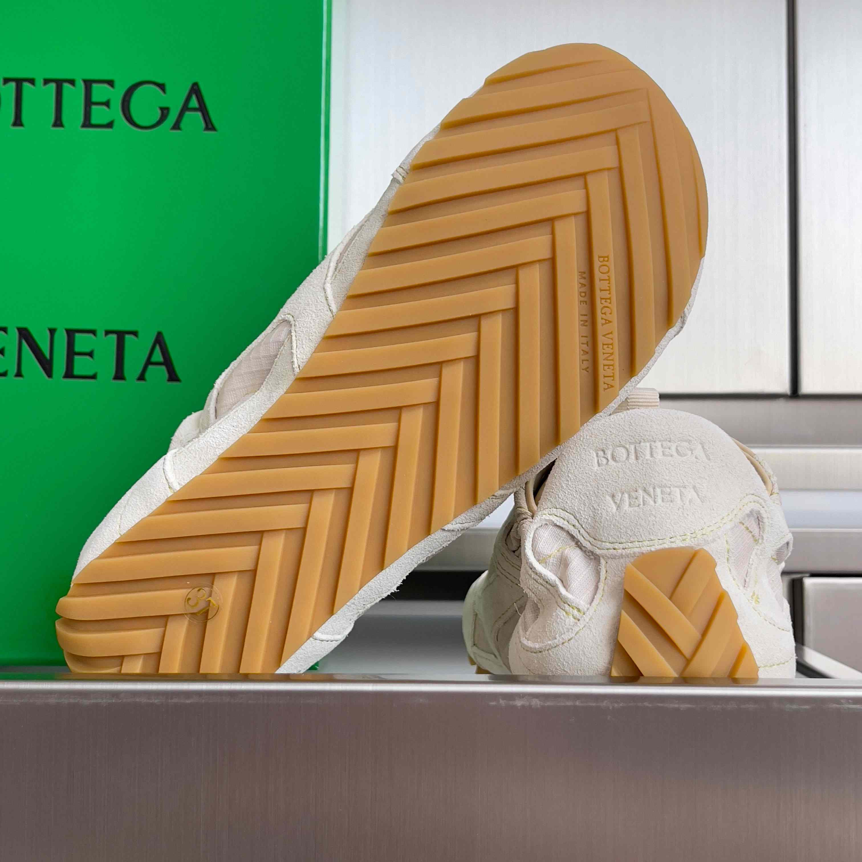 Bottega Veneta Orbit Flash Sneaker - FashionPlug