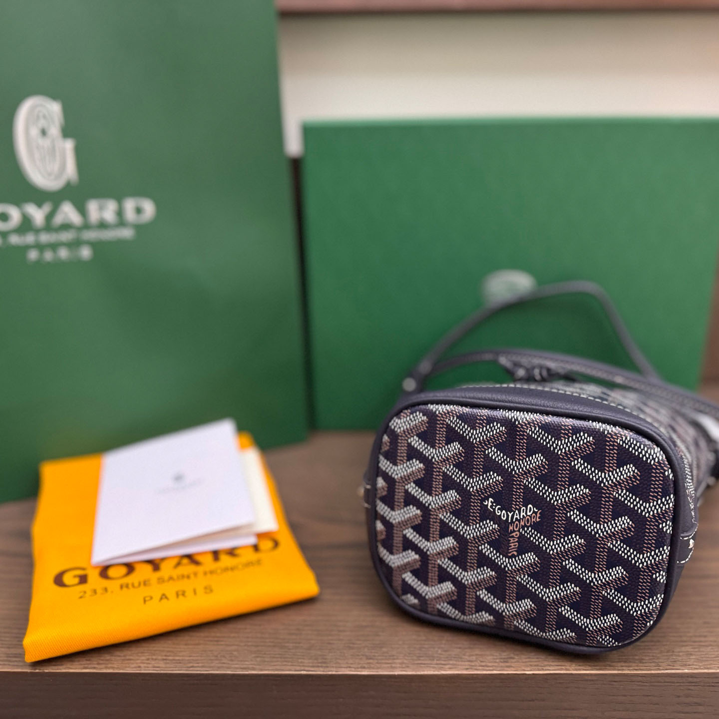Goyard Petit Flot Mini Bucket Bag - FashionPlug