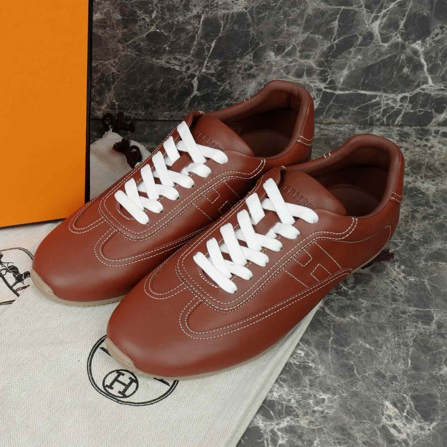 Hermes Master Sneaker - FashionPlug