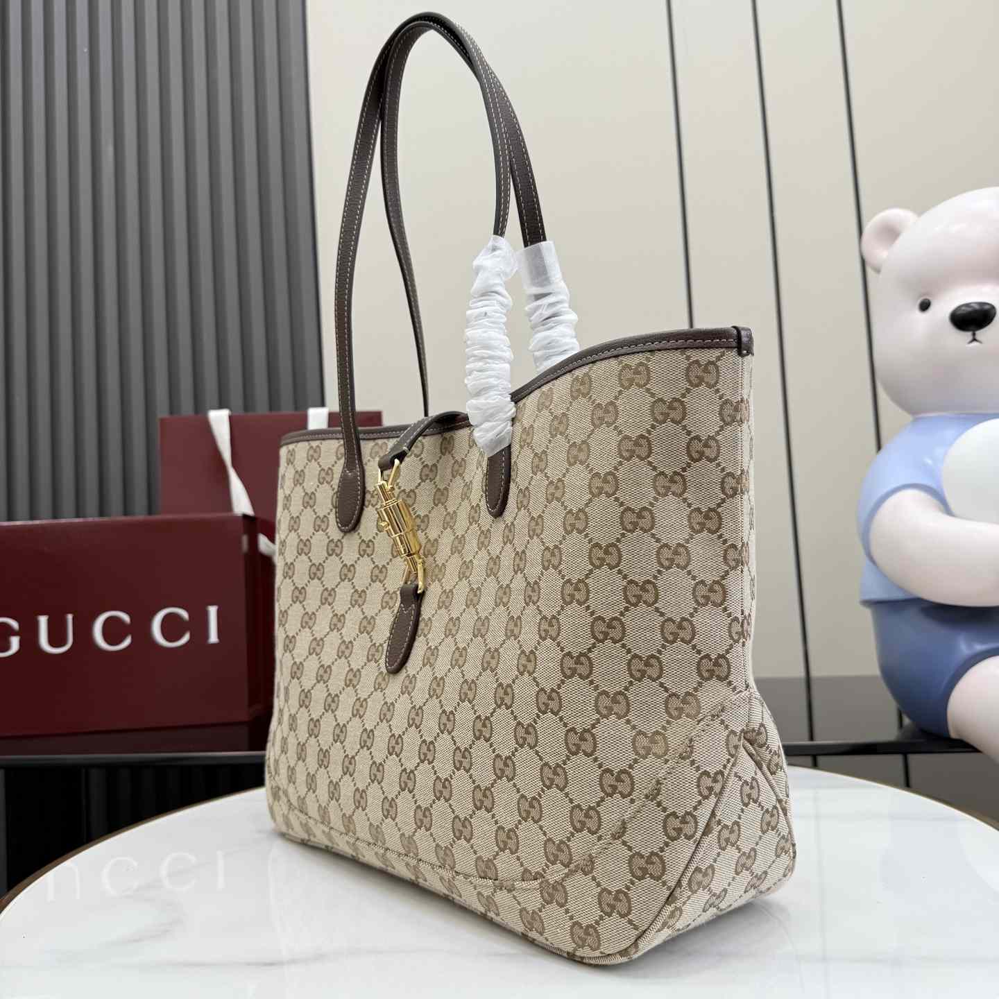 Gucci Jackie Medium Tote Bag - FashionPlug