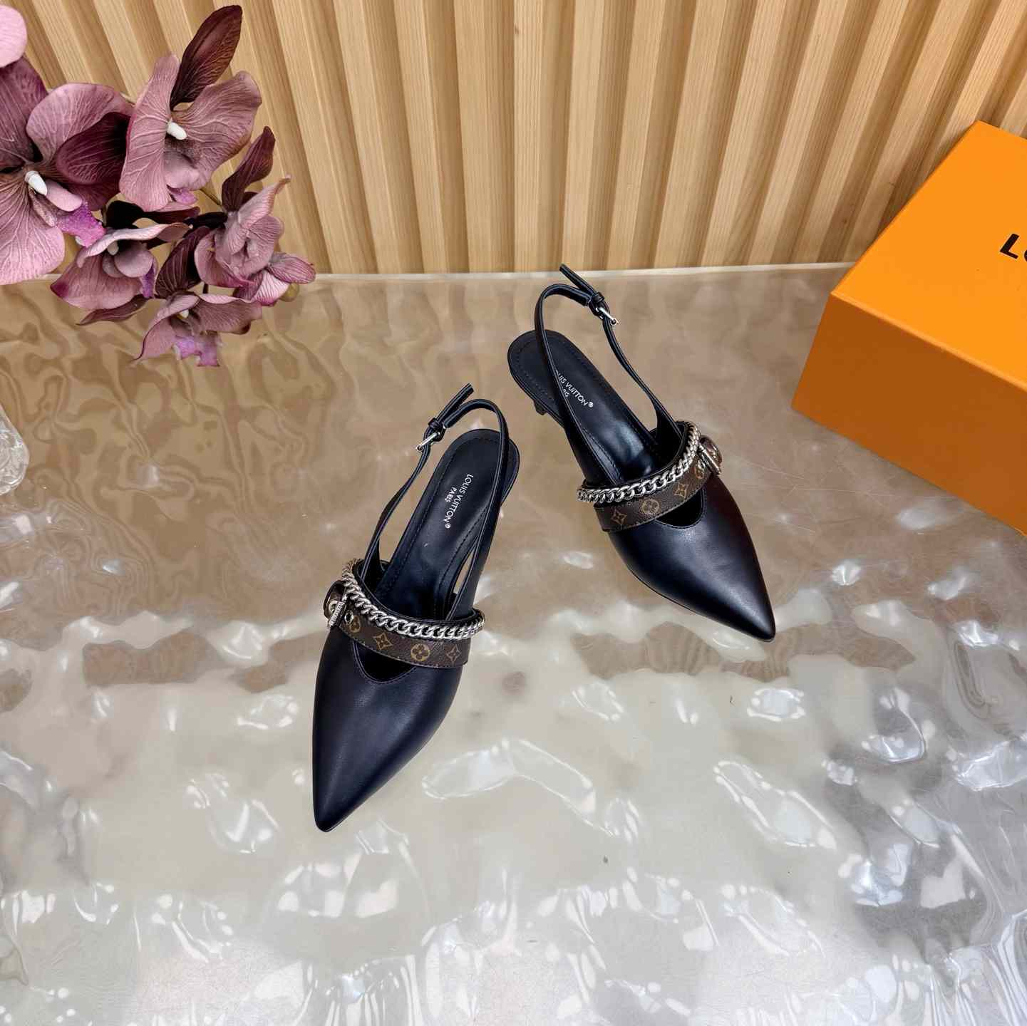 Louis Vuitton LV Vibe Slingback Pump - FashionPlug