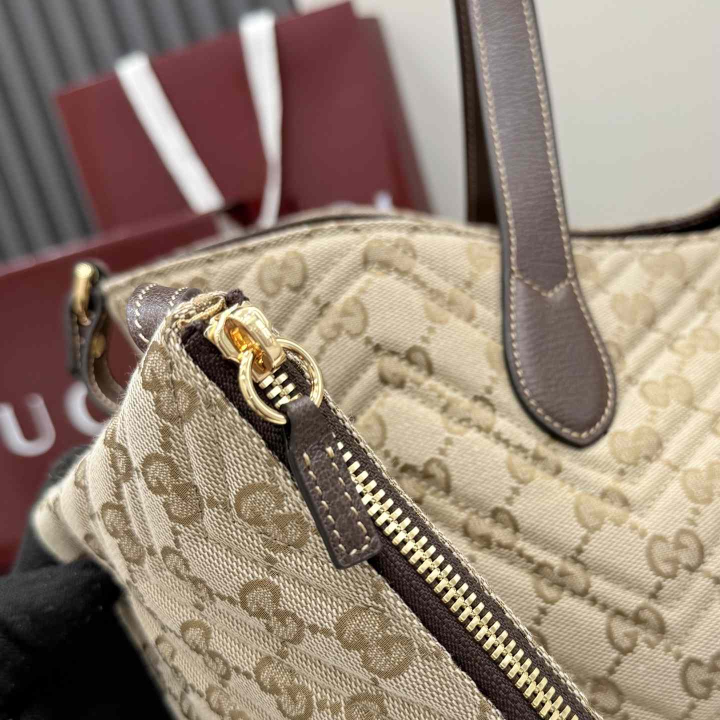 Gucci GG Marmont Medium Tote Bag - FashionPlug