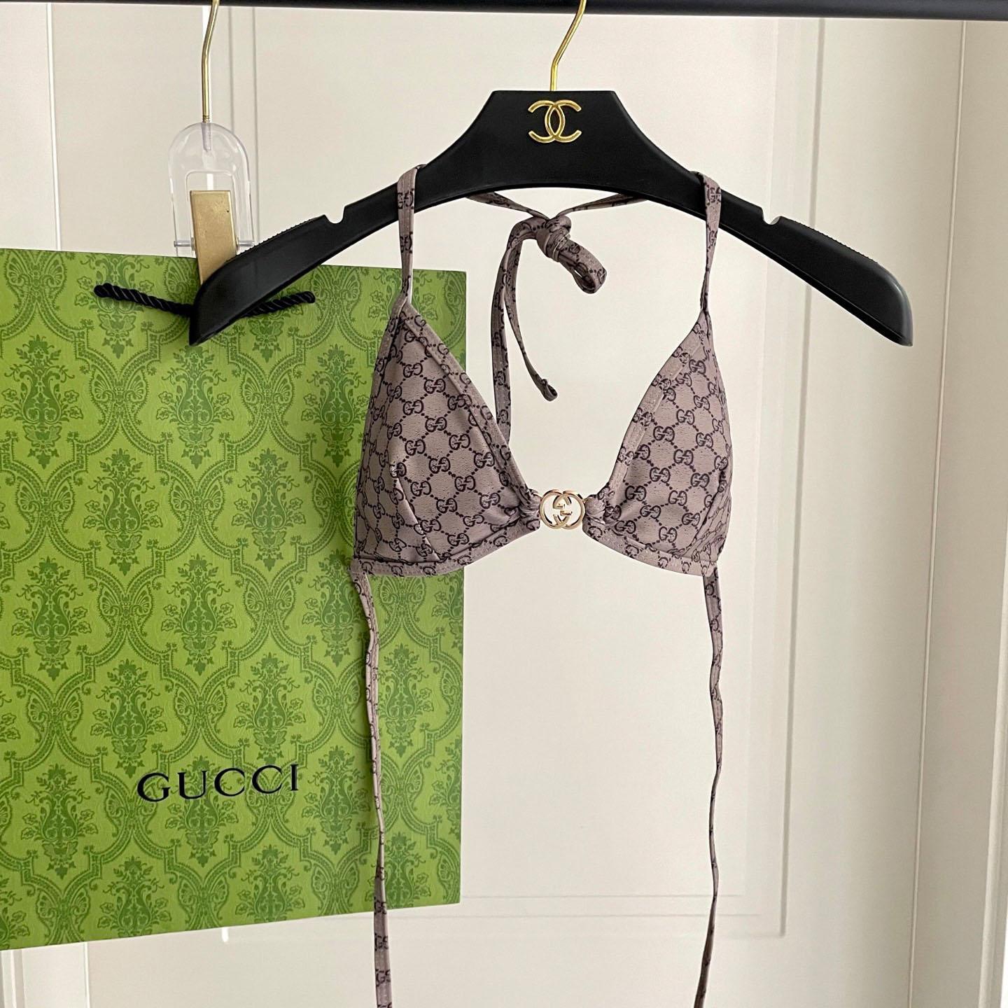 Gucci  GG Stretch Jersey Bikini - FashionPlug