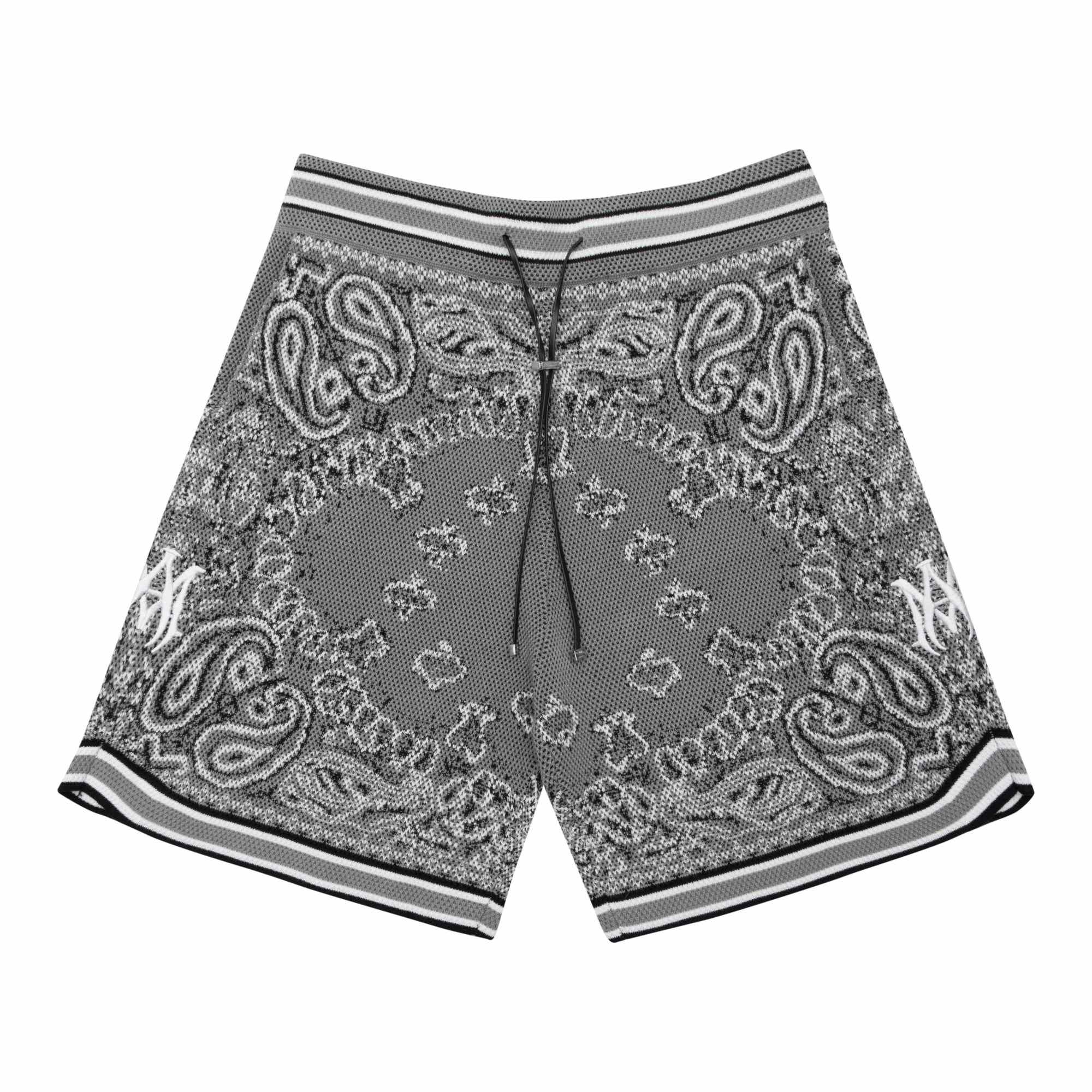 Amiri Bandana B-Ball Shorts  - FashionPlug