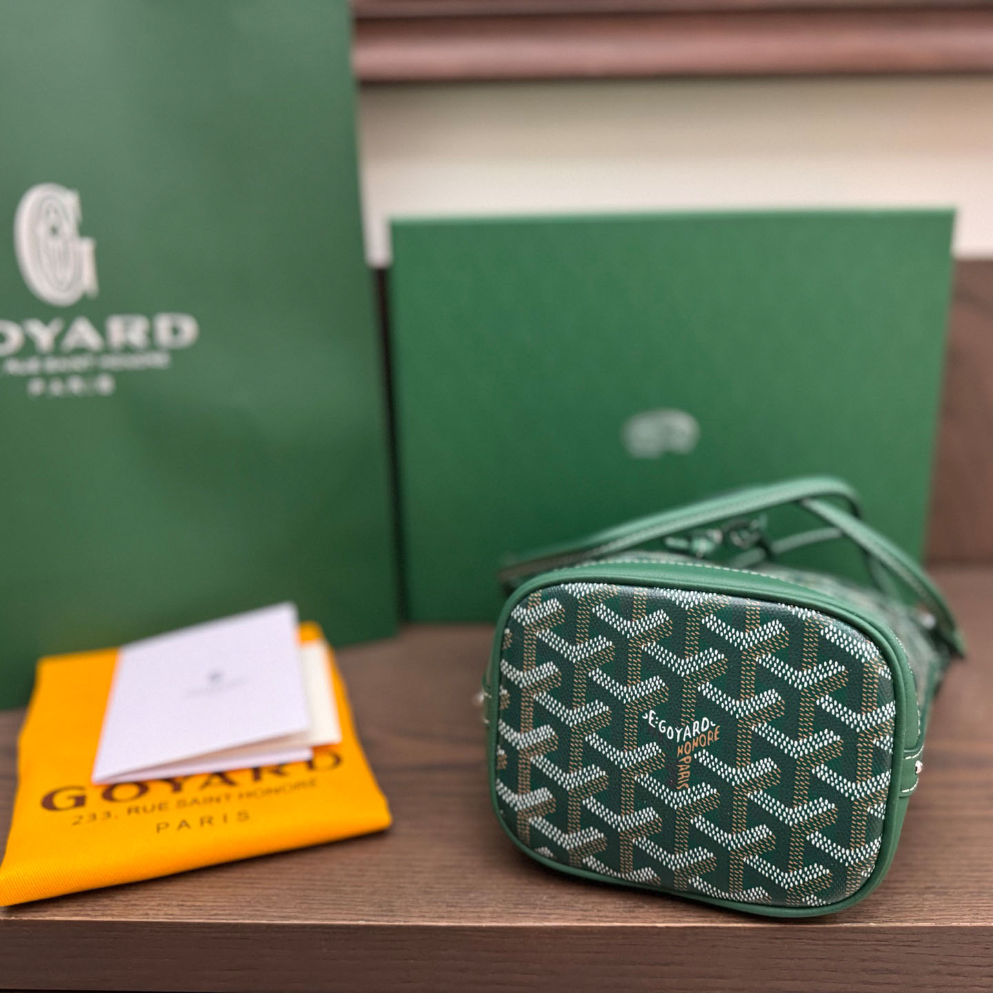 Goyard Petit Flot Mini Bucket Bag - FashionPlug