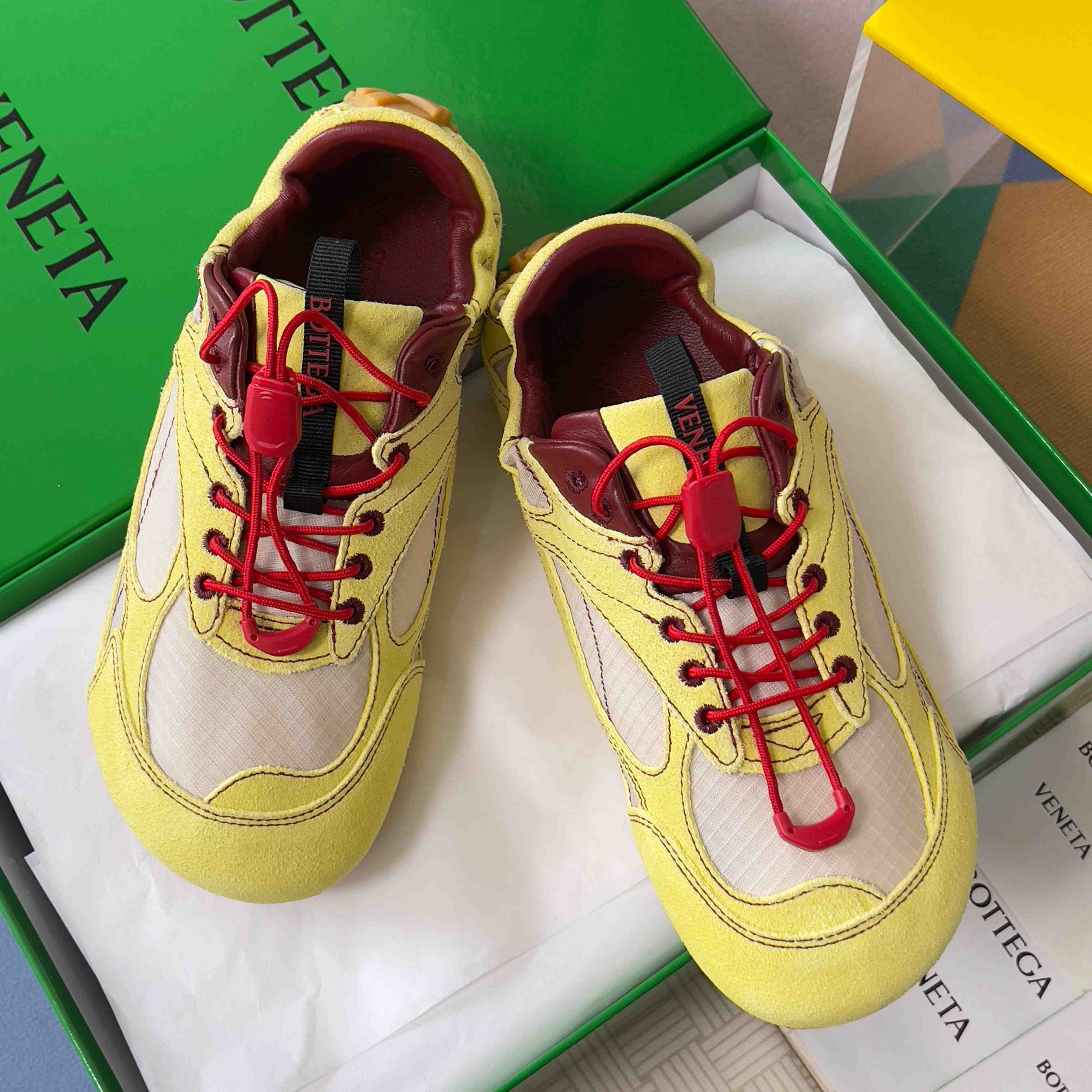 Bottega Veneta Orbit Flash Sneaker - FashionPlug