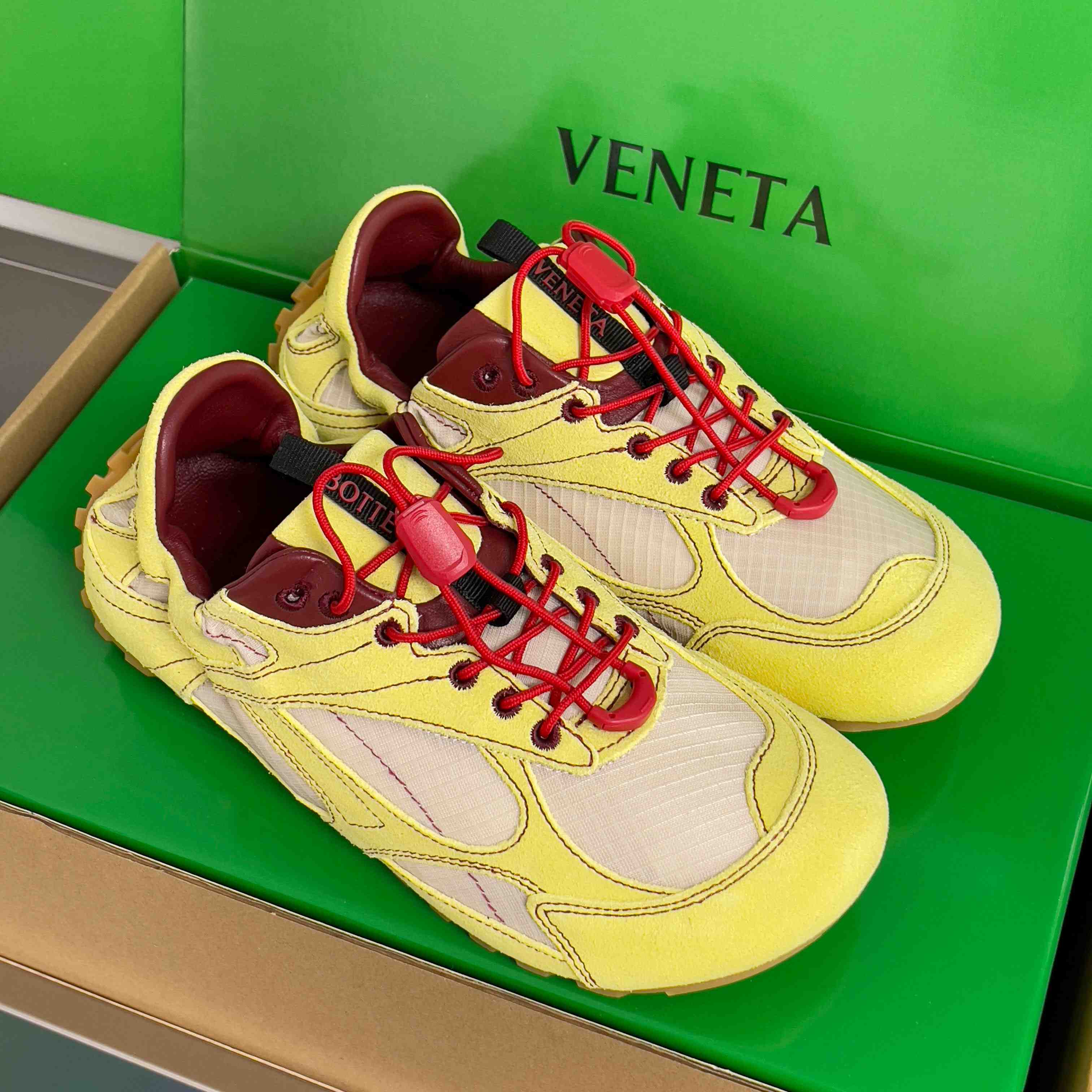 Bottega Veneta Orbit Flash Sneaker - FashionPlug