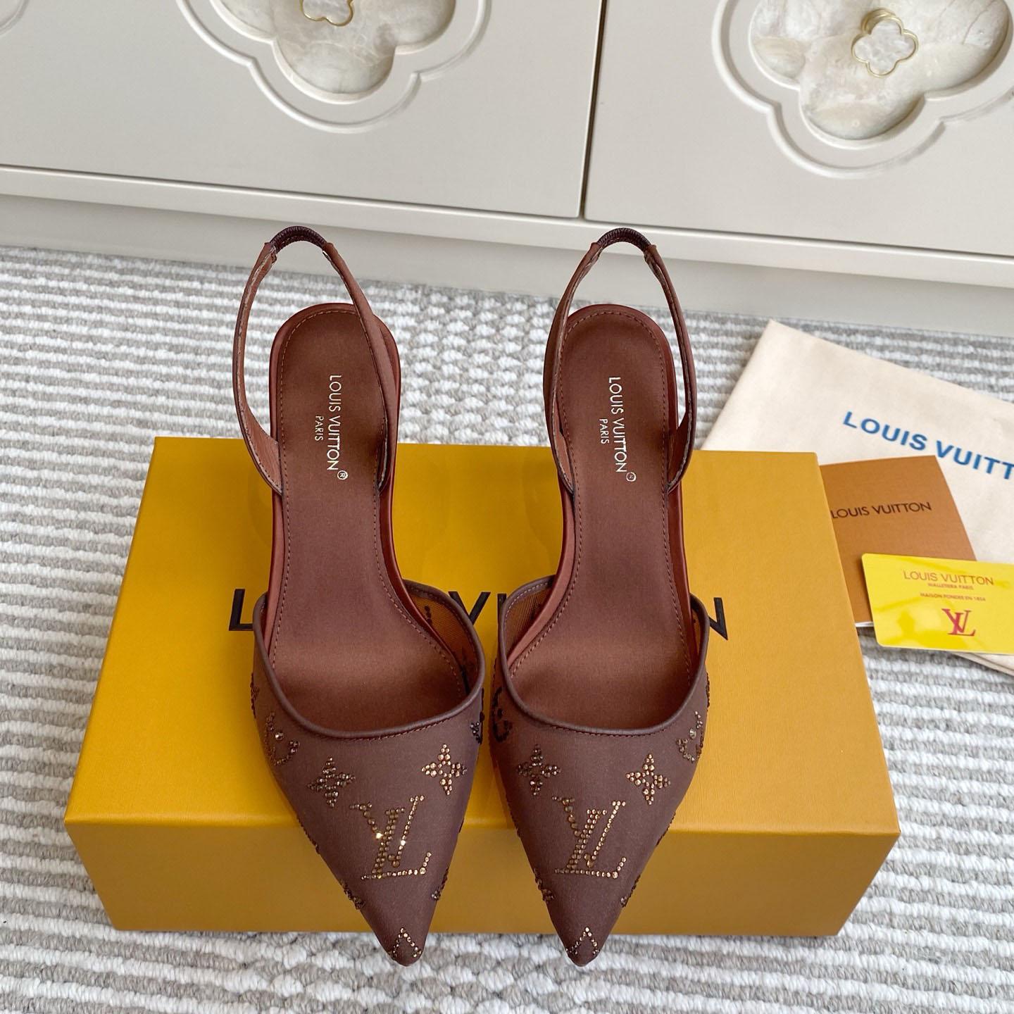 Louis Vuitton Gala Slingback Pump 1AJPTL - FashionPlug