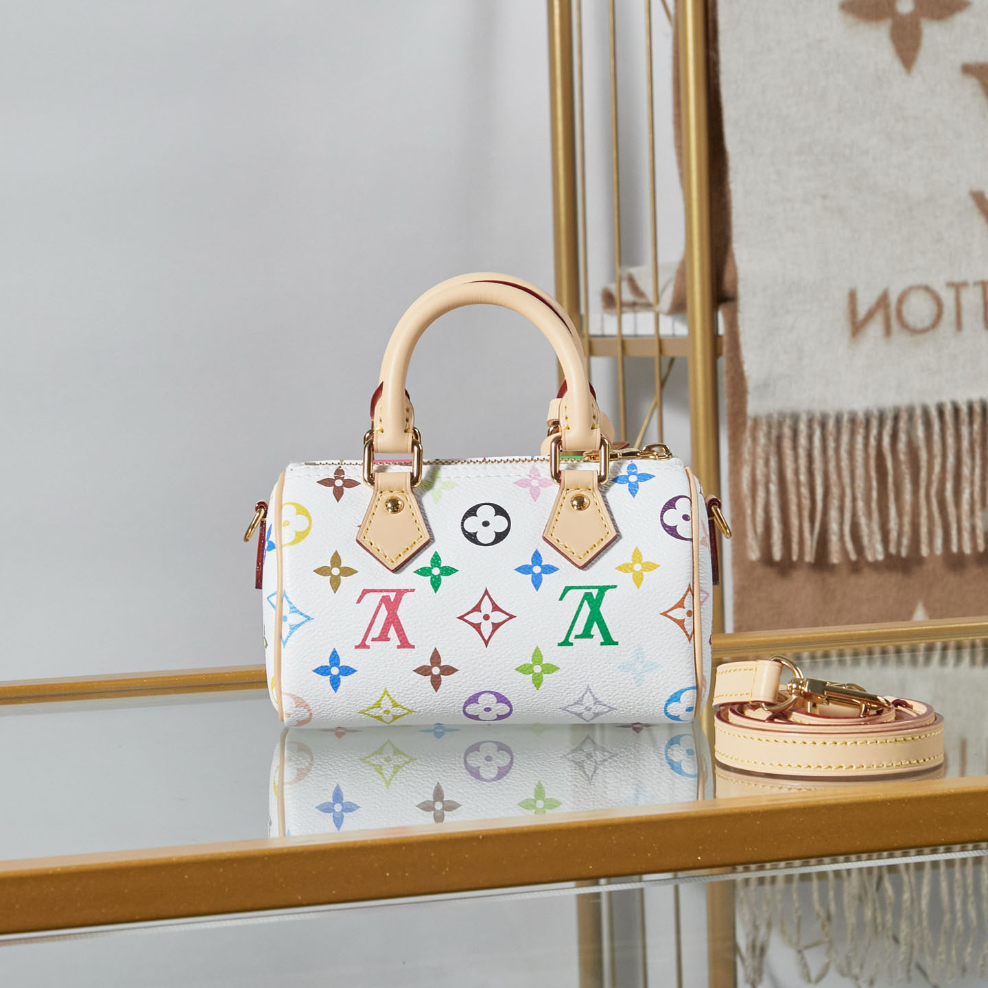 Louis Vuitton LV x TM Nano Speedy M13391 - FashionPlug