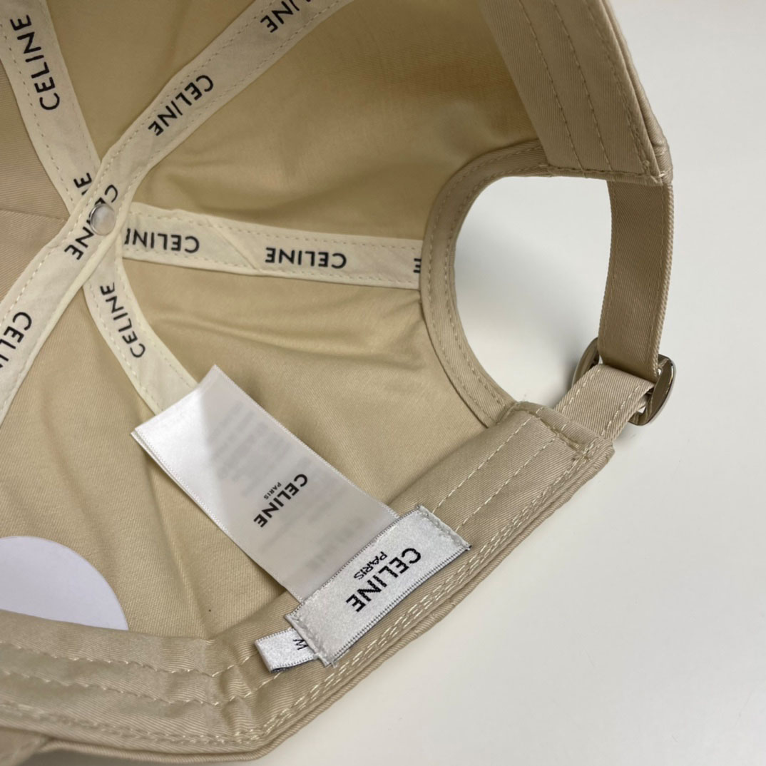 Celine Baseball Cap In Cotton - FashionPlug