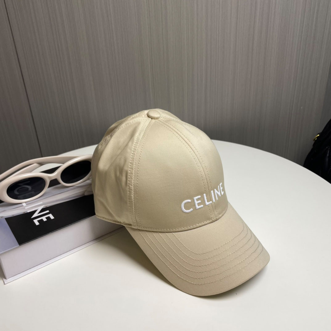 Celine Baseball Cap In Cotton - FashionPlug