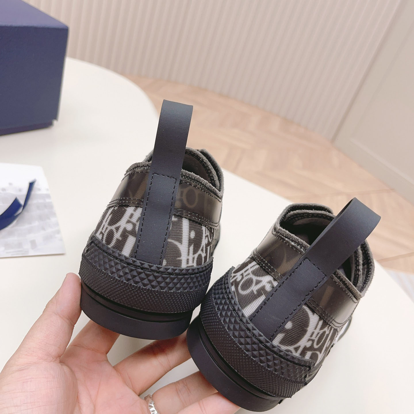 Dior B23 Low 'Dior Oblique - Black' - FashionPlug