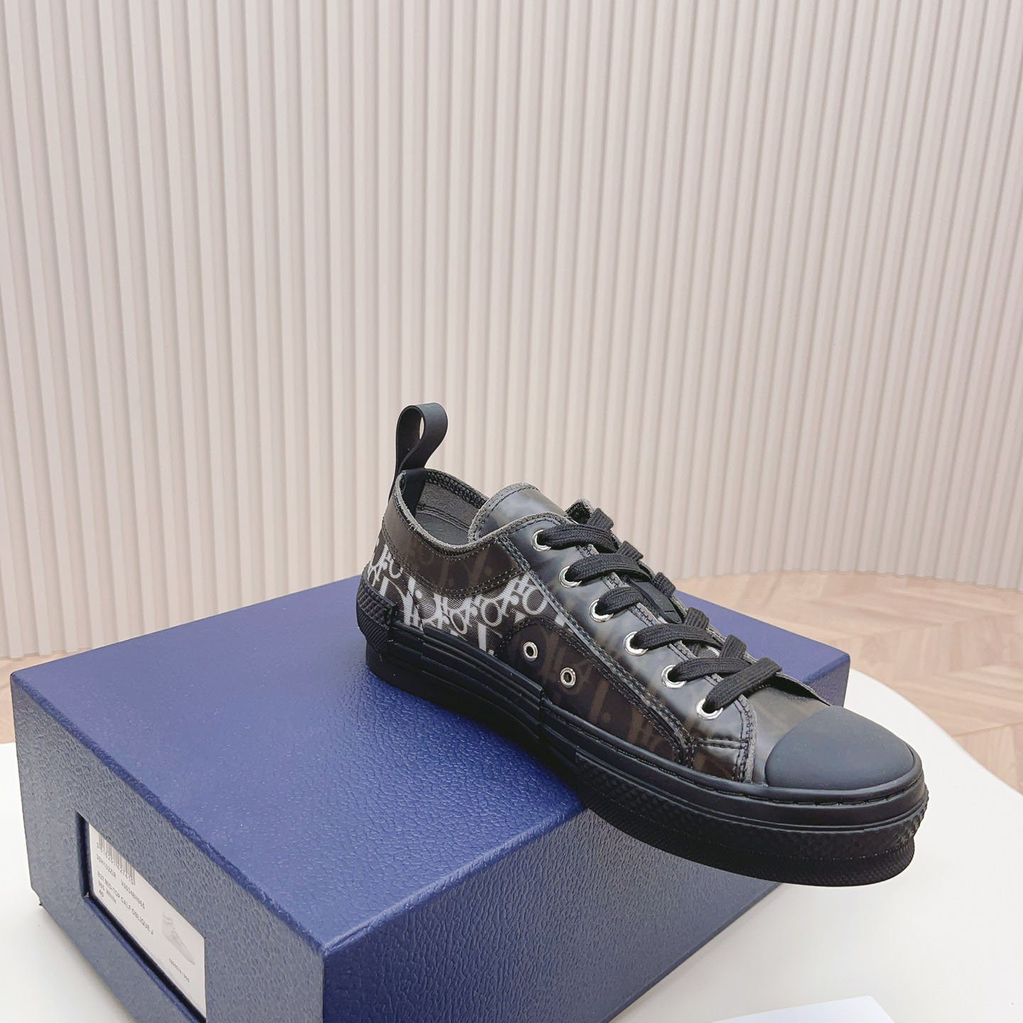 Dior B23 Low 'Dior Oblique - Black' - FashionPlug