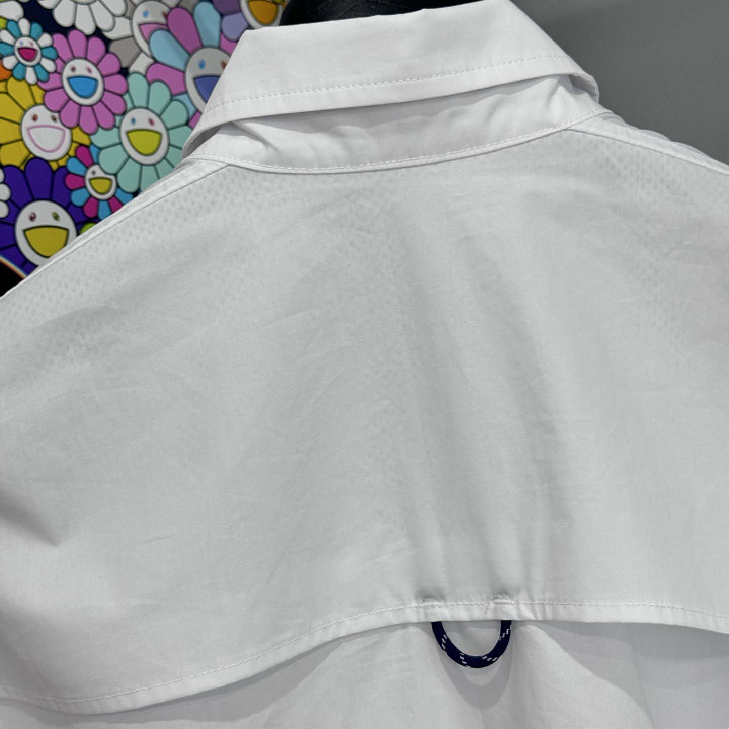 Miu Miu Logo-embroidered Cropped Poplin Shirt - FashionPlug