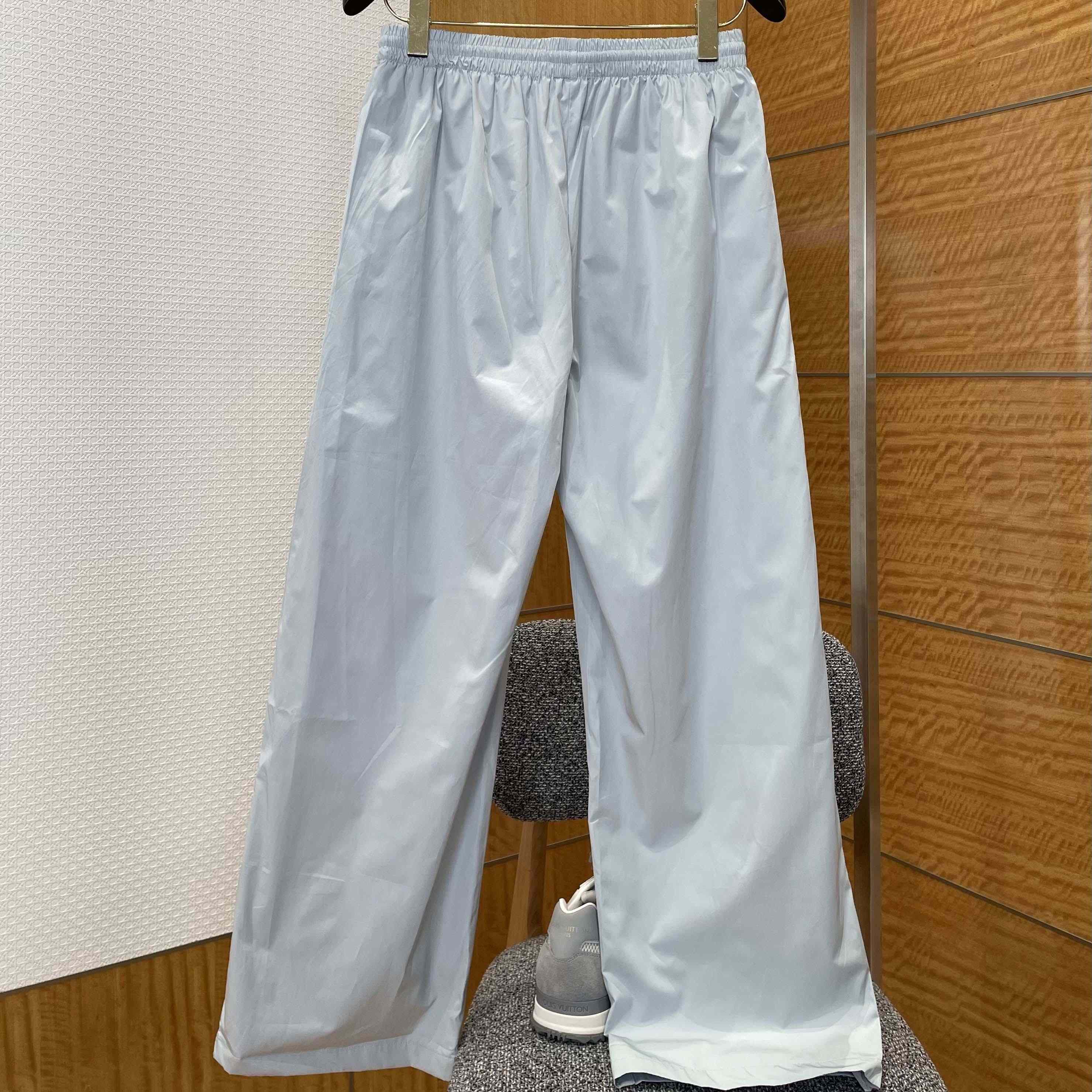 Balenciaga 3B Football Tracksuit Pants In New Grey - FashionPlug