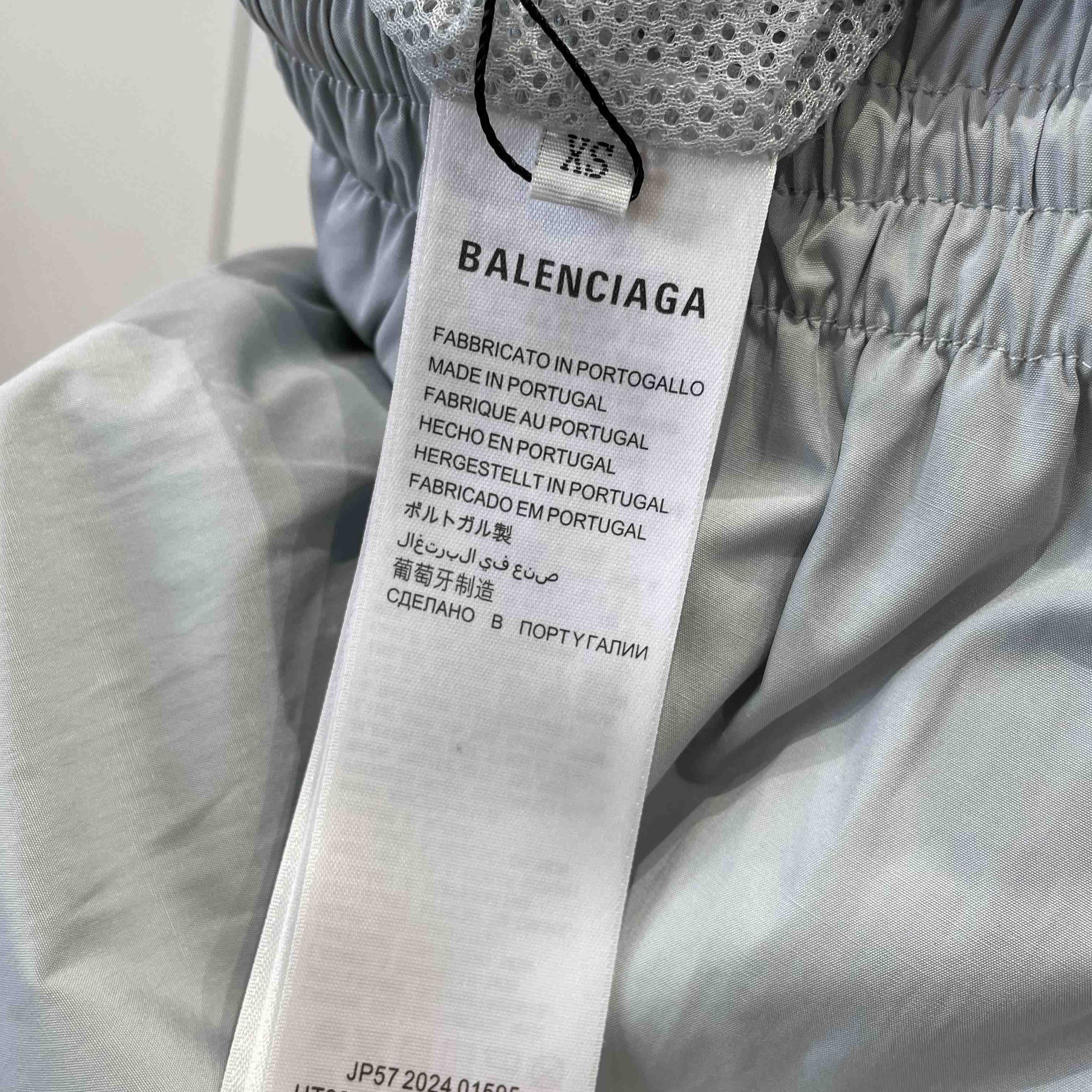 Balenciaga 3B Football Tracksuit Pants In New Grey - FashionPlug