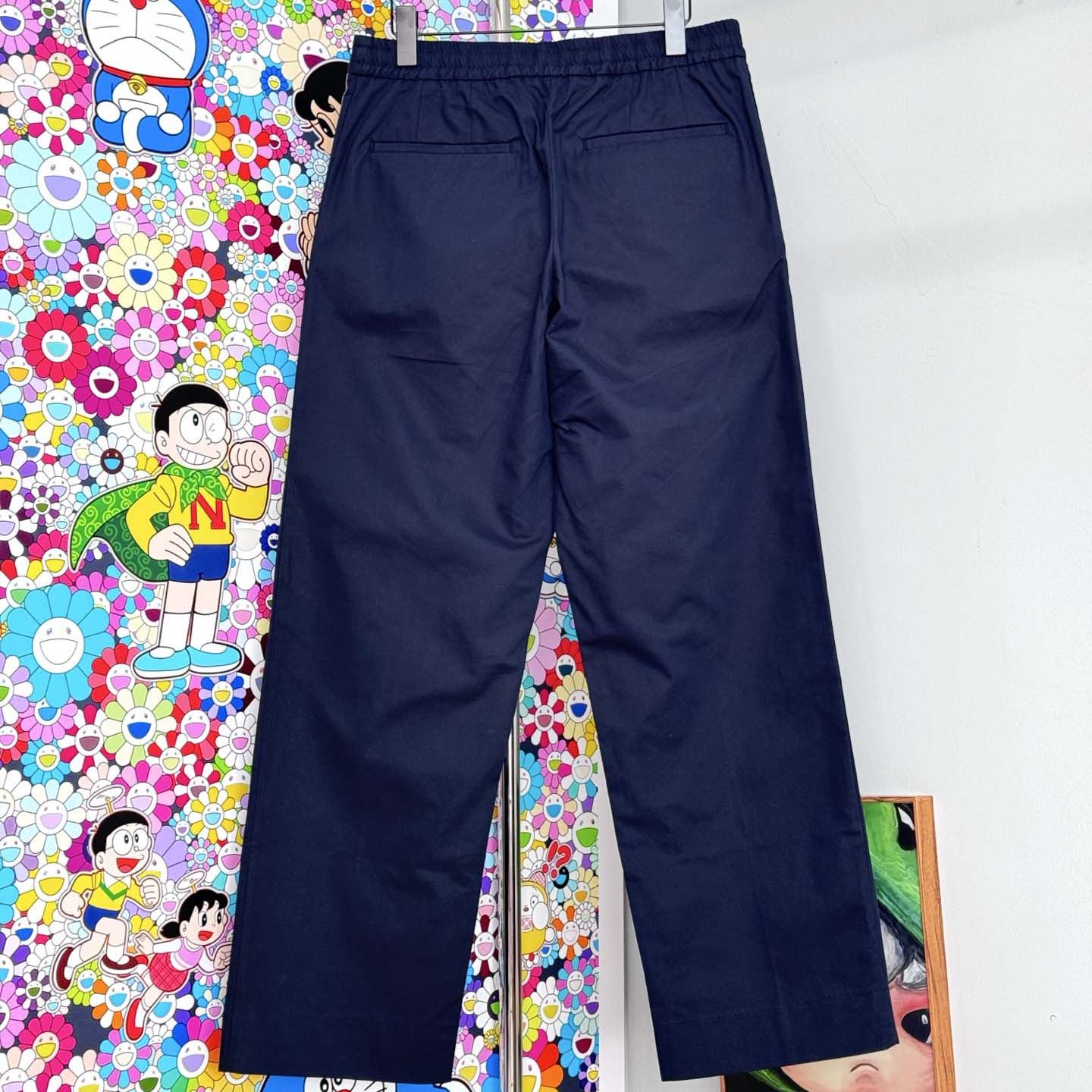 Gucci Selvedge Cotton Leisure Trousers - FashionPlug